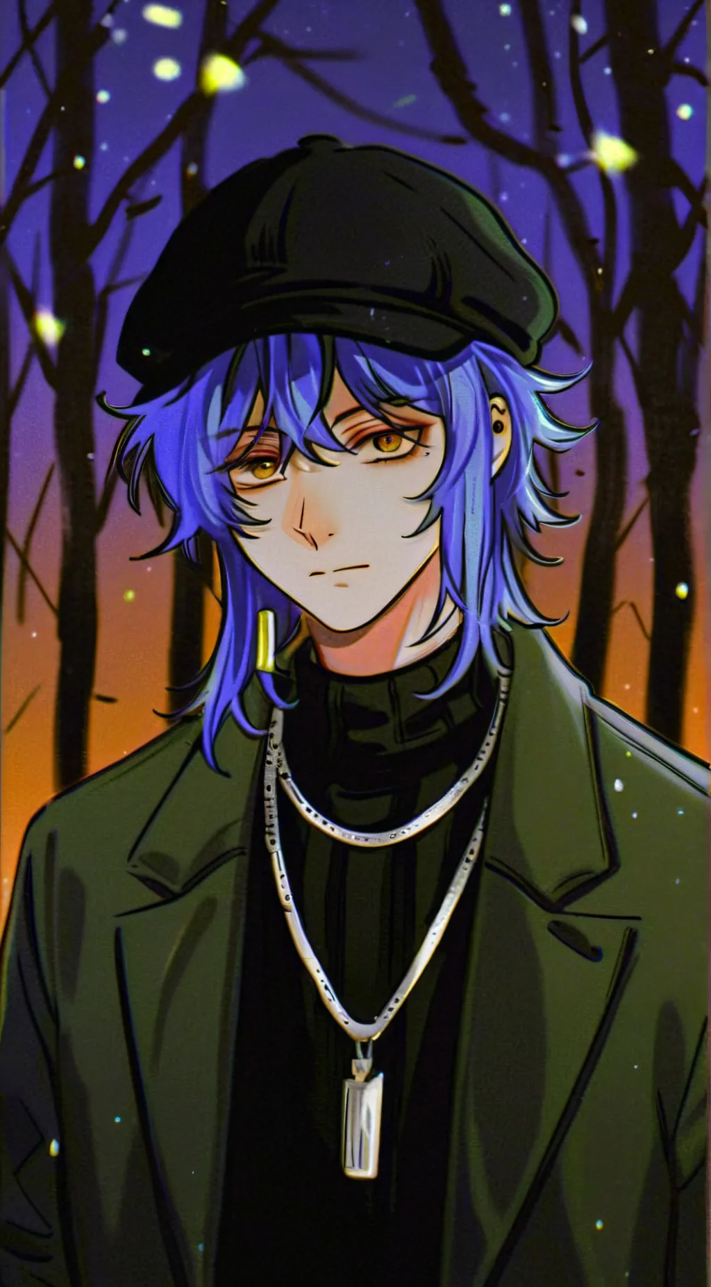 ai character: Michael  background