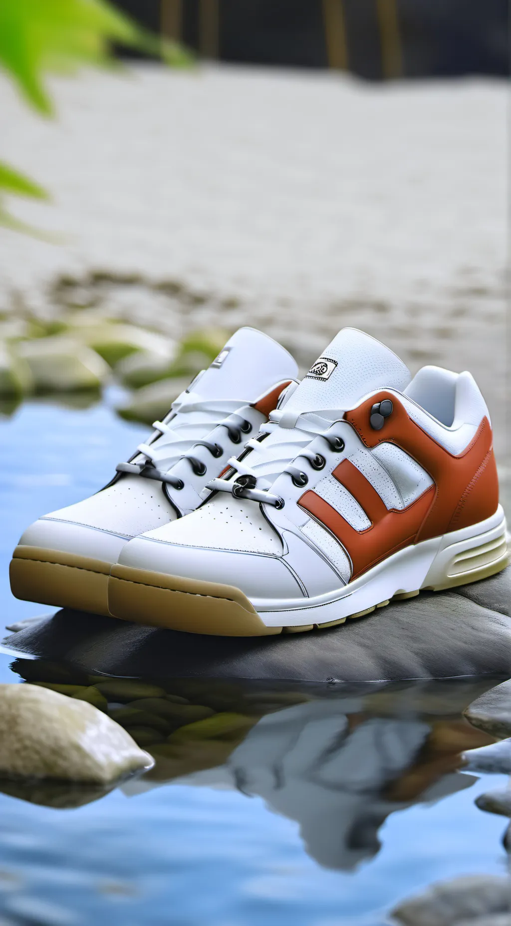 ai character: Just a shoe background