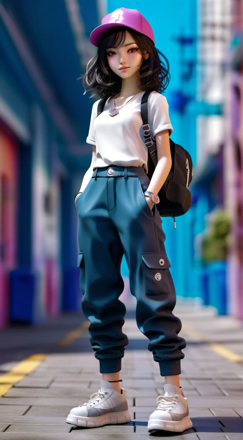 ai character: Lucy background