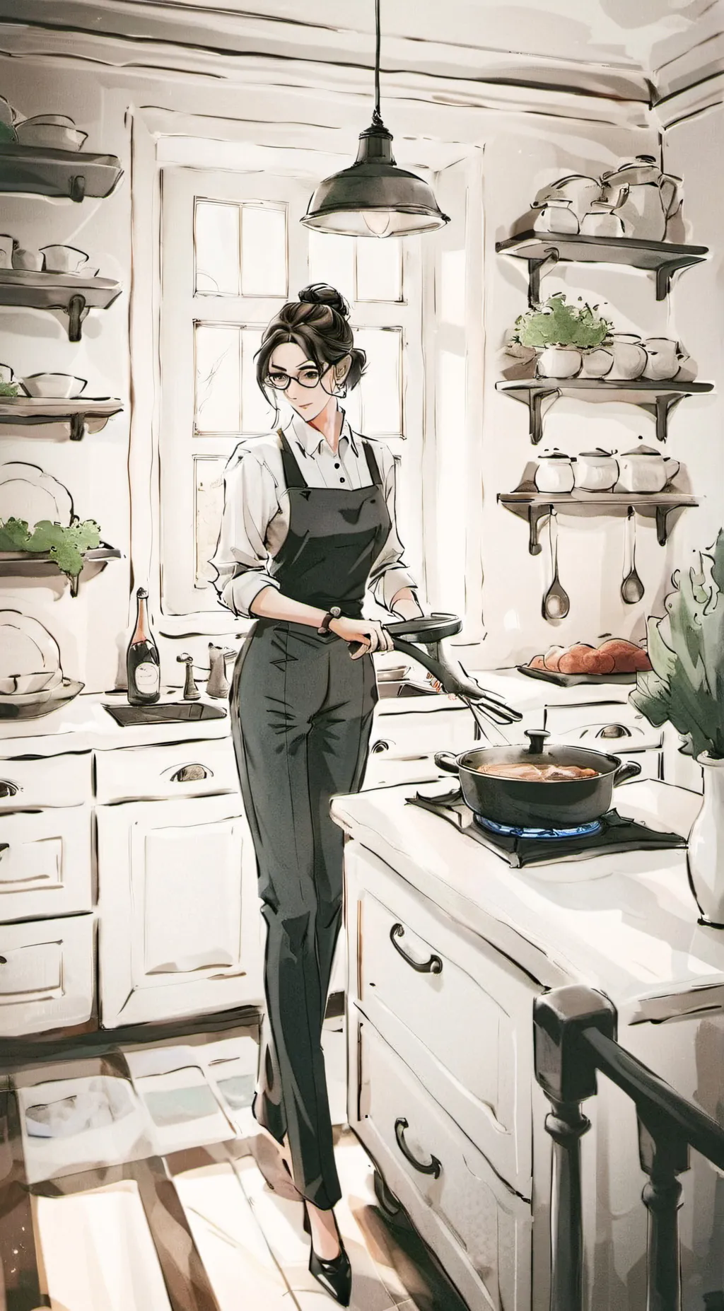 ai character: Jasmine background