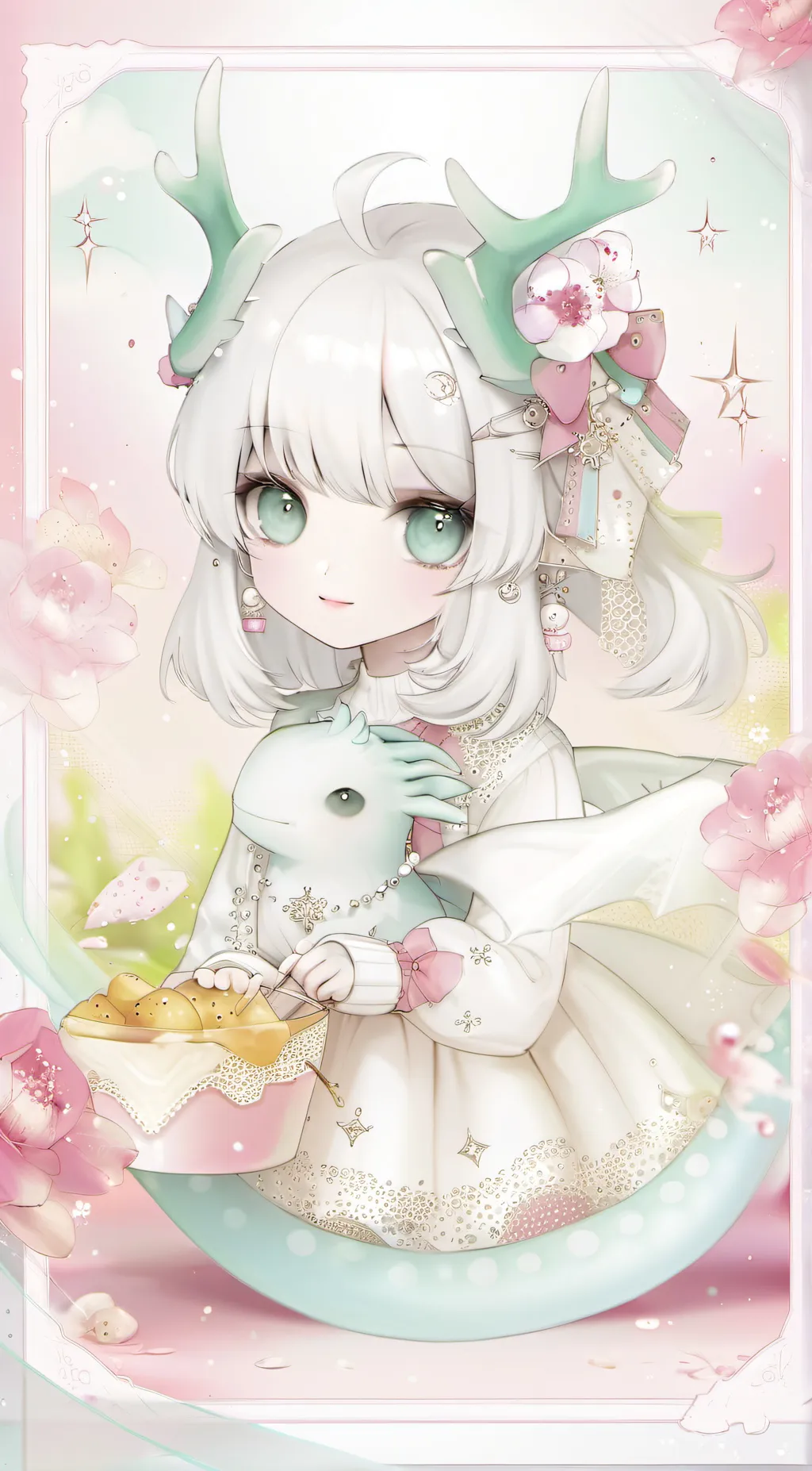 ai character: WOF! background