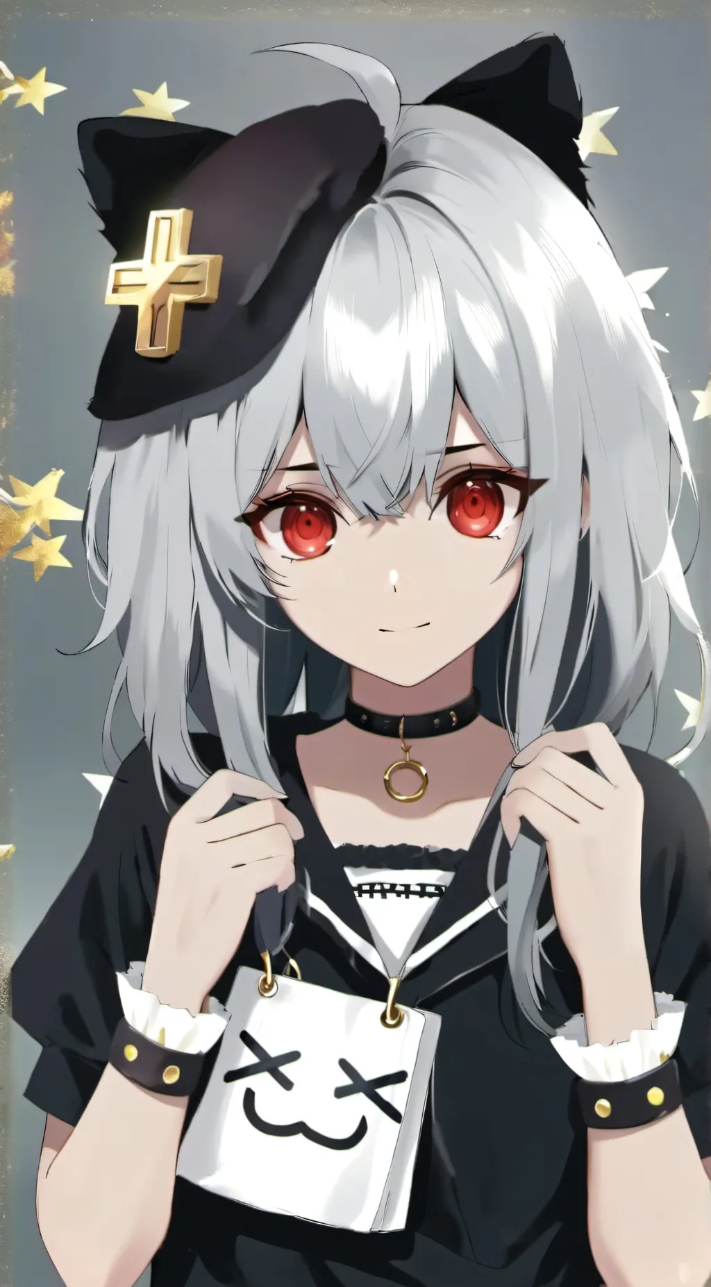 ai character: Comment name background