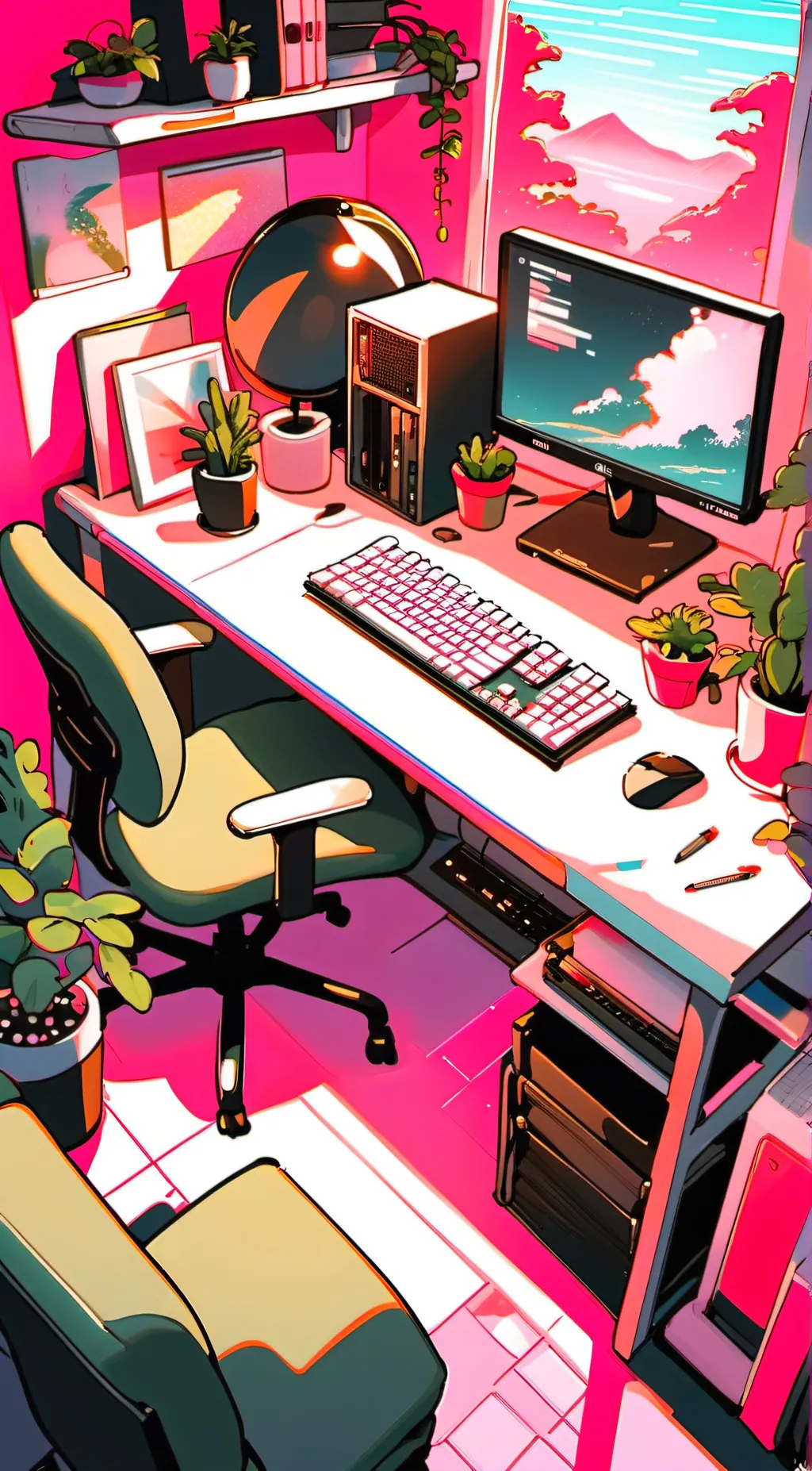 ai character: quiz background