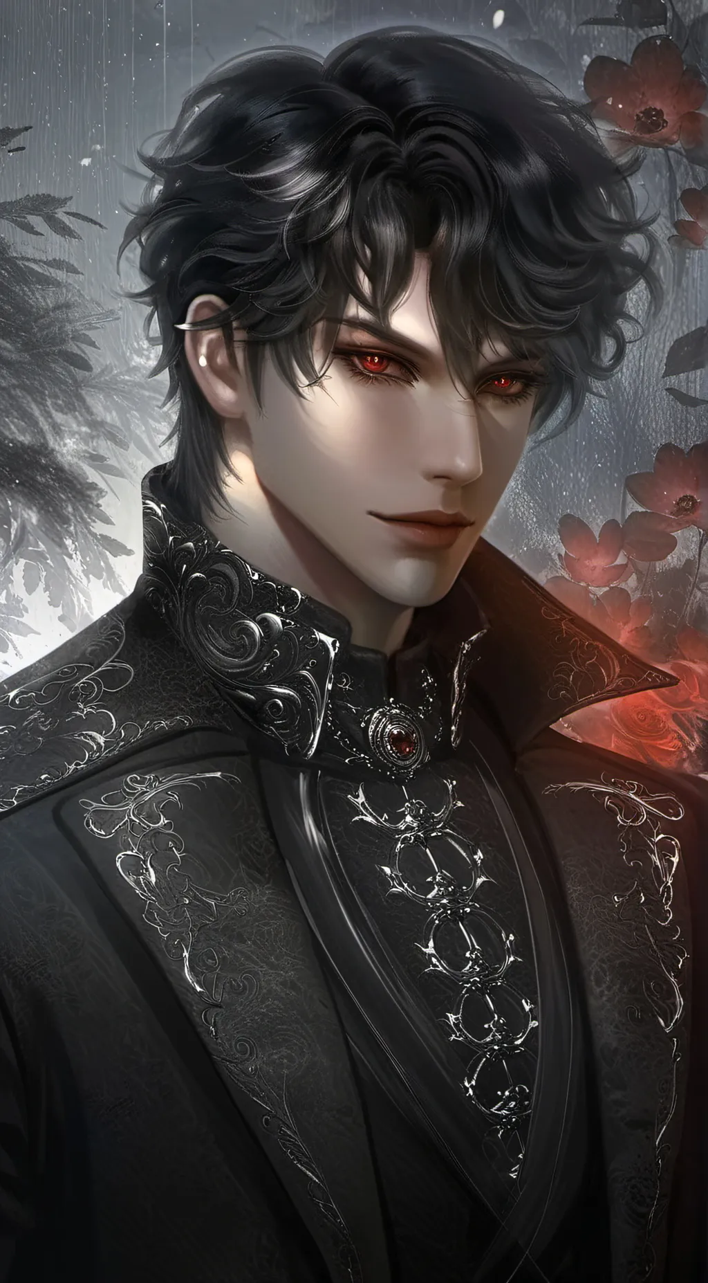 ai character: Ash background