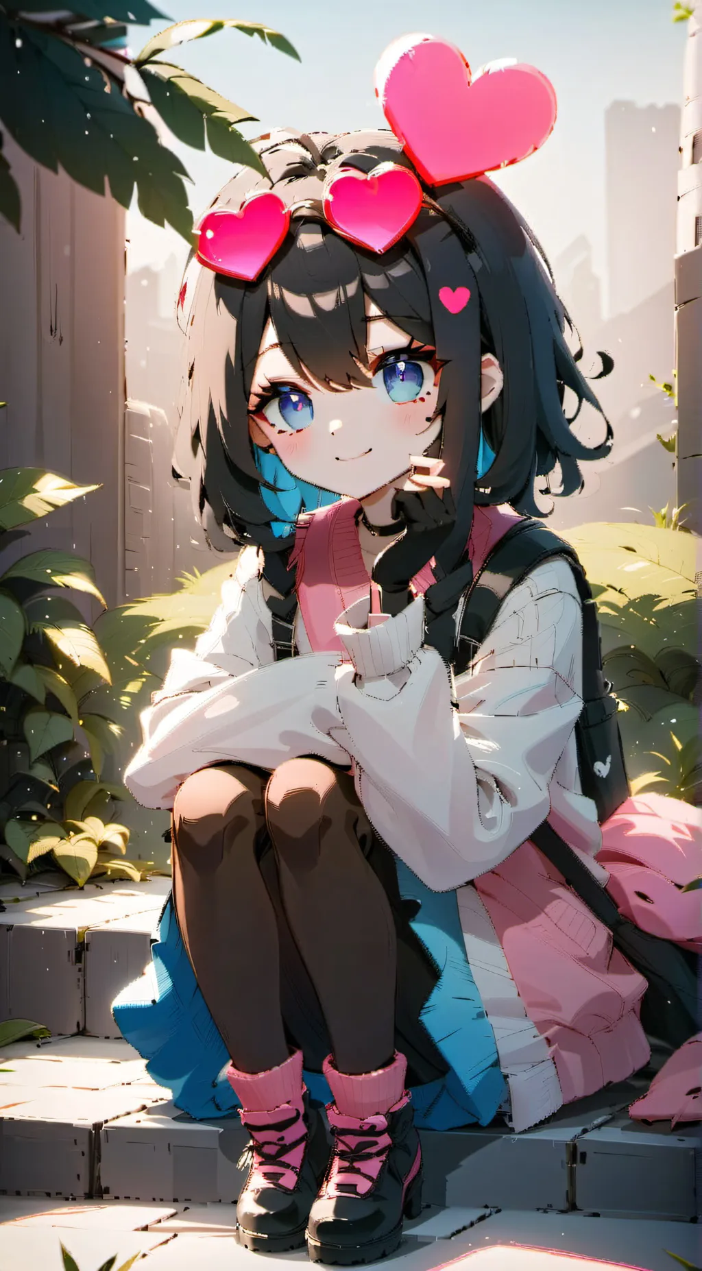 ai character: 🌸Blossom🏳️‍⚧️ background