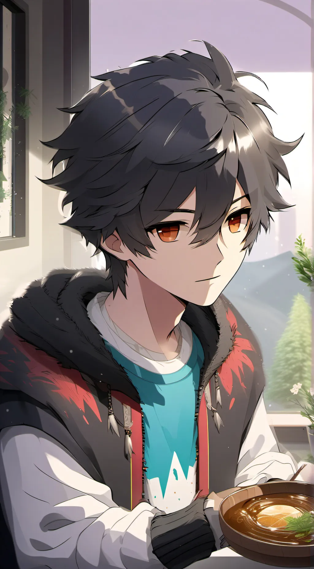 ai character: Aaron Lewis  background