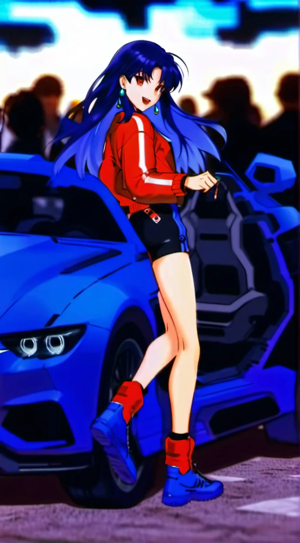 ai character: Tiff background