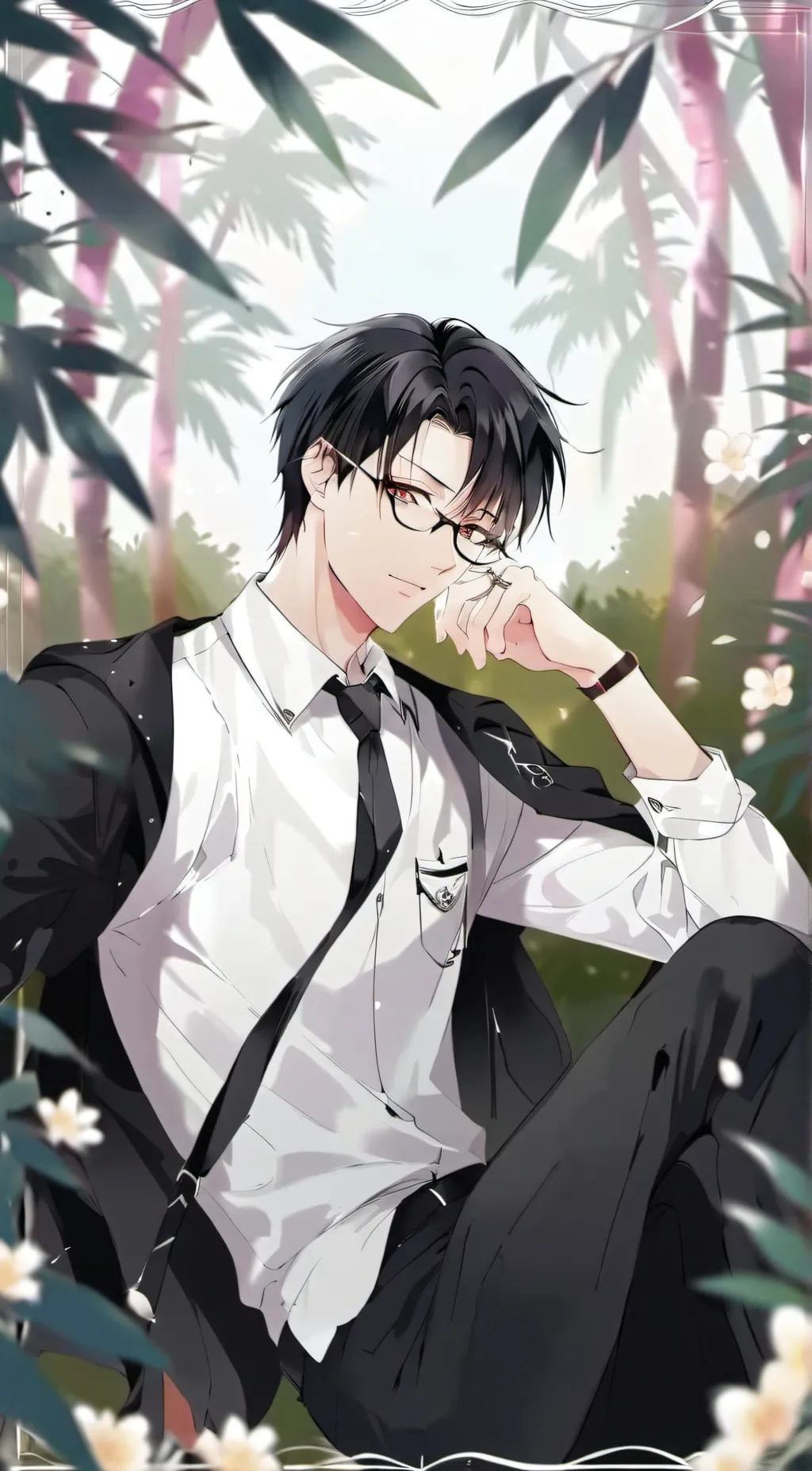 ai character: Saijo  background