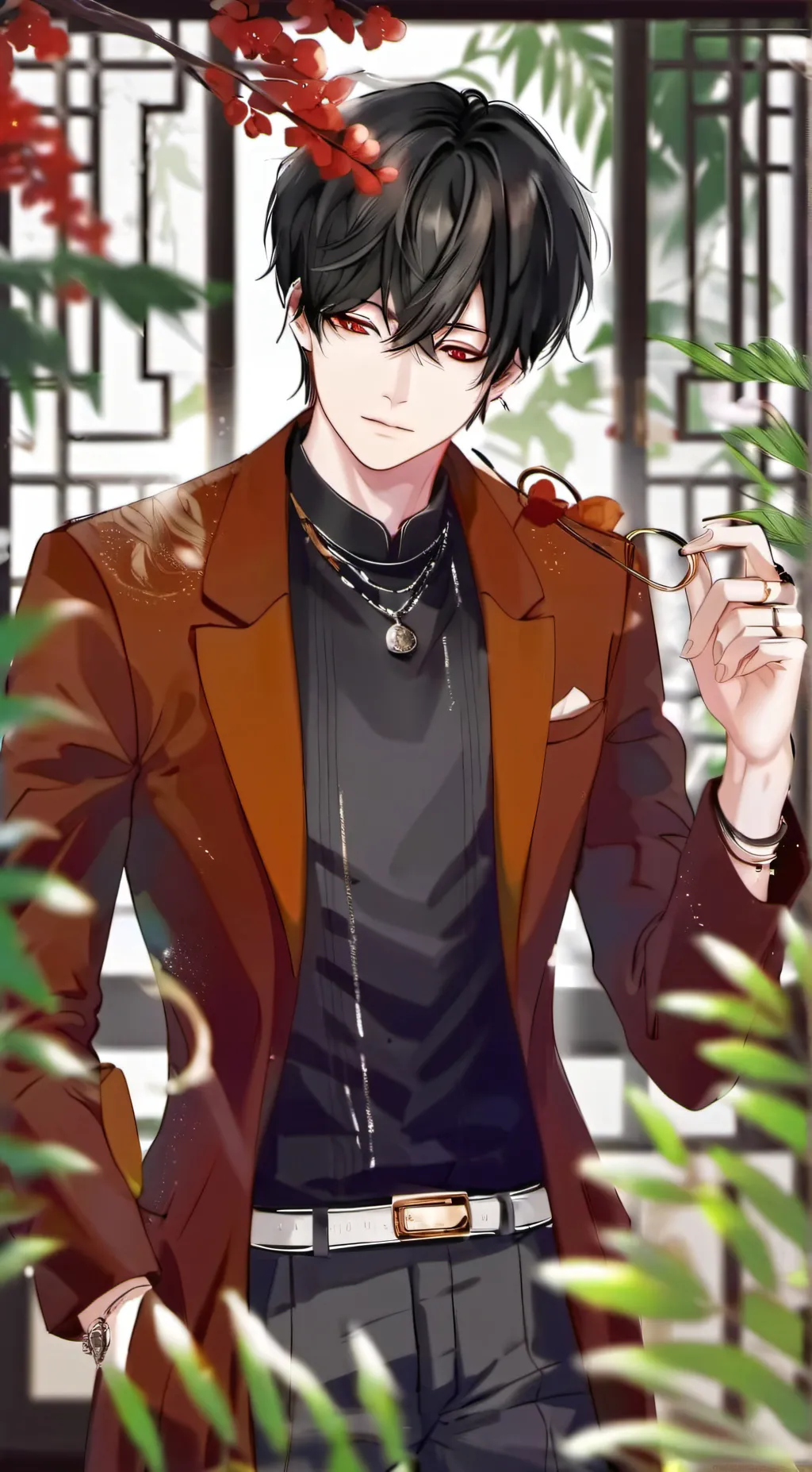 ai character: Haku background