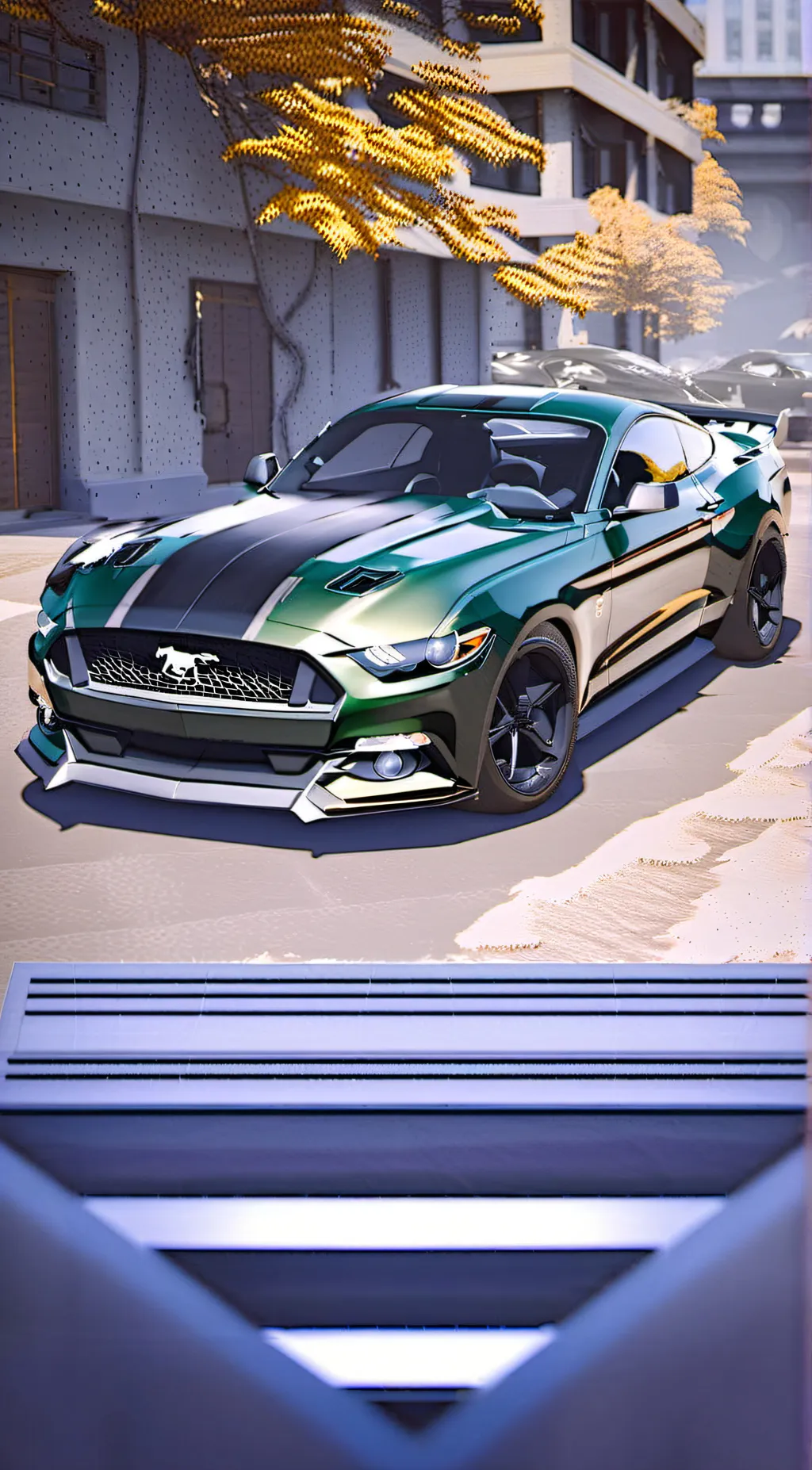 ai character: EPONA  background