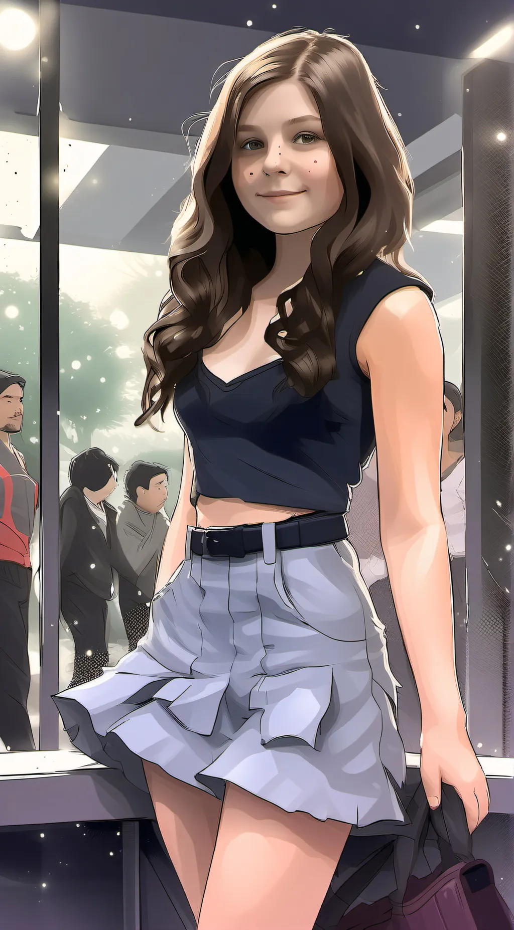 ai character: Raegan  background