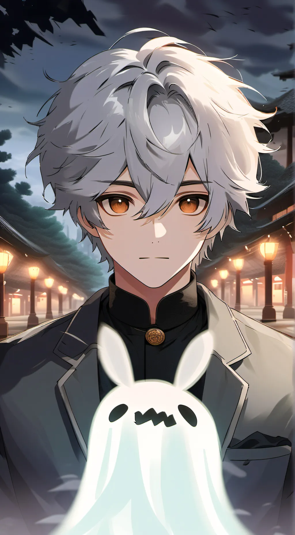 ai character: Casper background