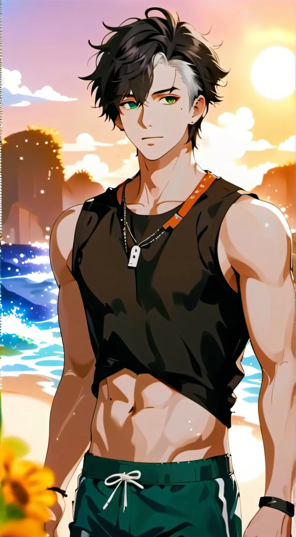 ai character: Anthony  background