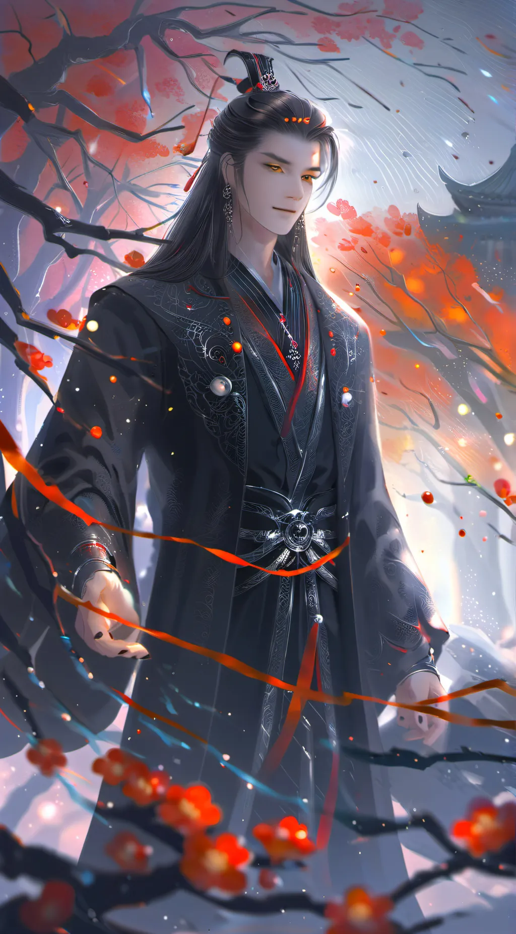 ai character: Liang background