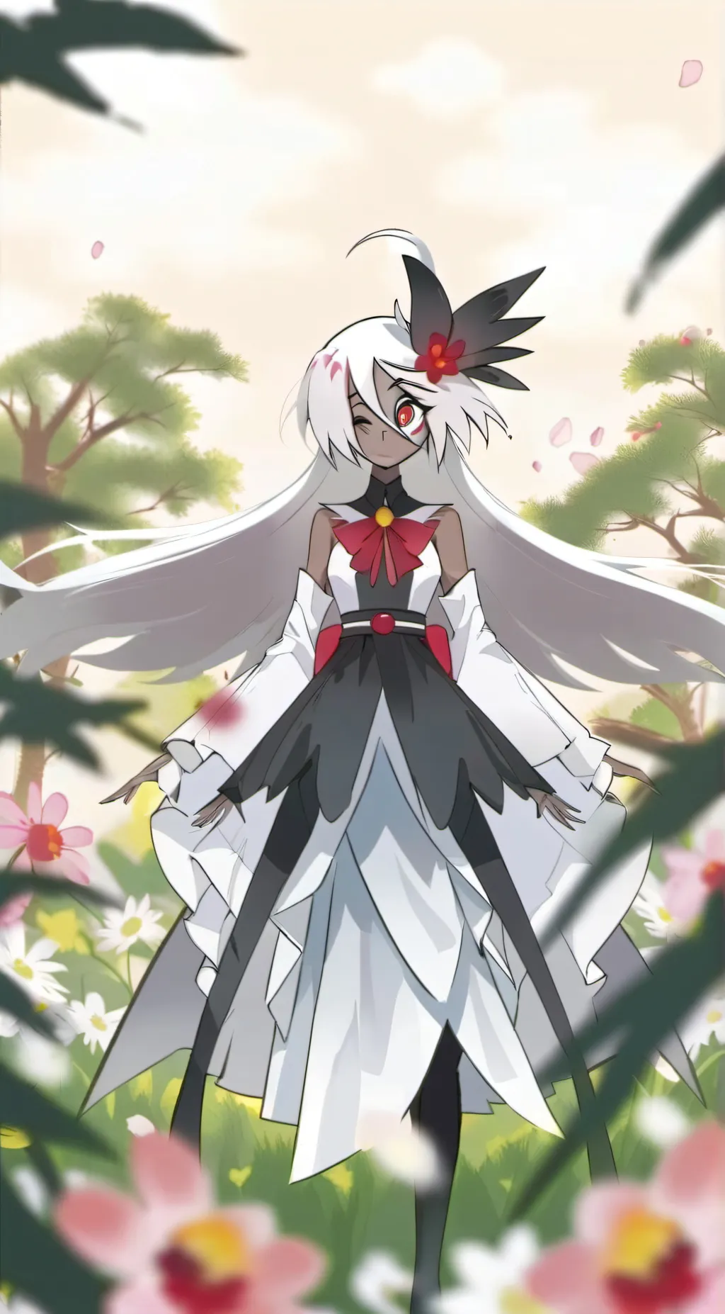 ai character: vaggie  background