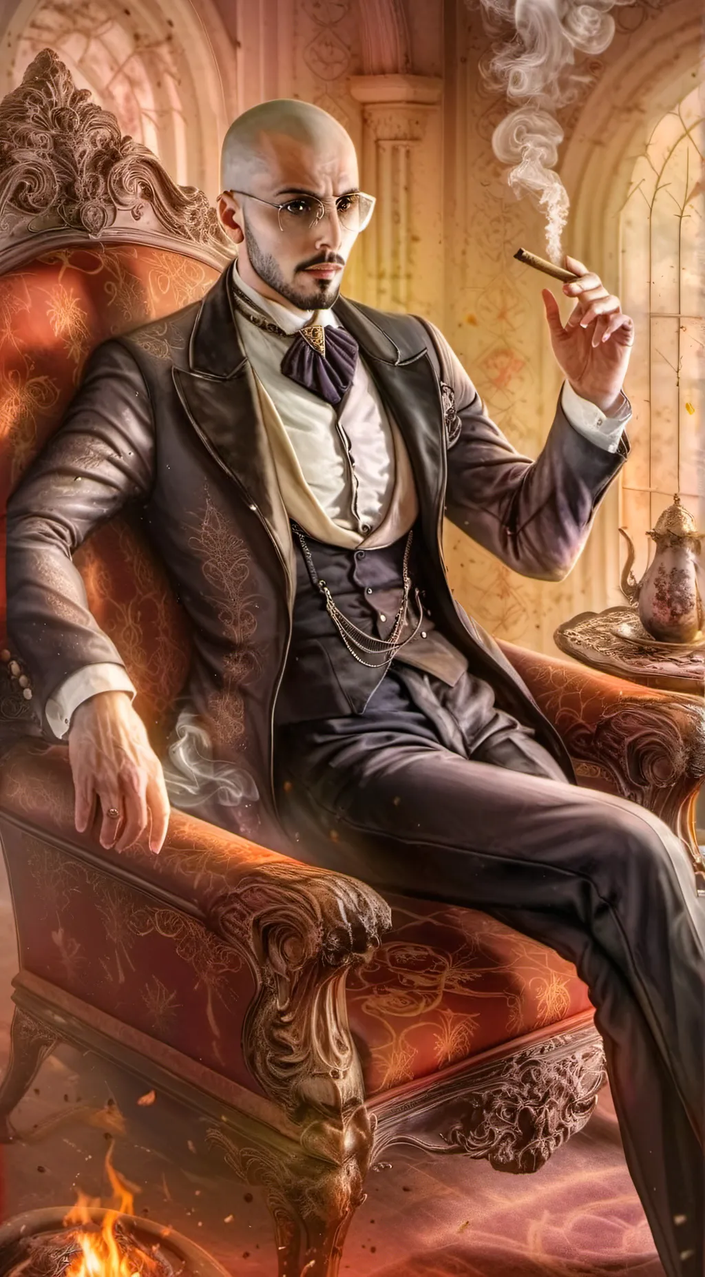 ai character: Andrew Tate background