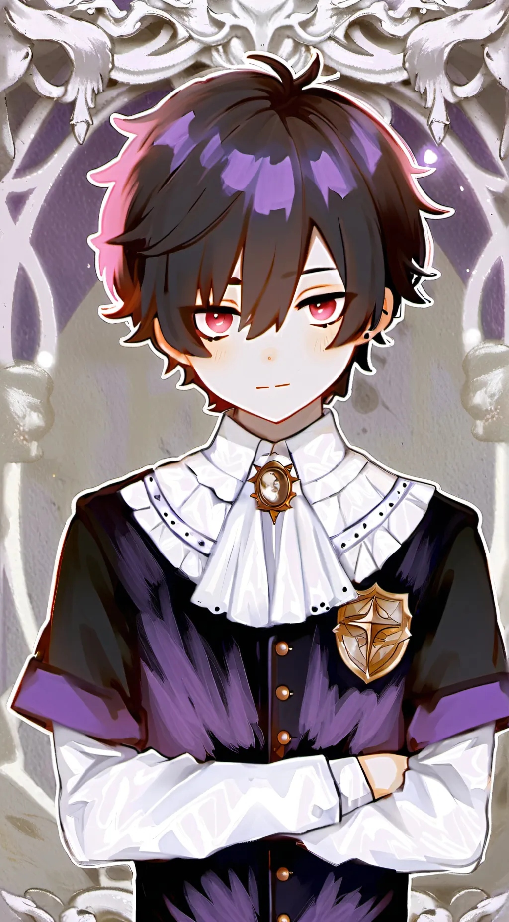 ai character: ☆MICHAEL AFTON☆ background