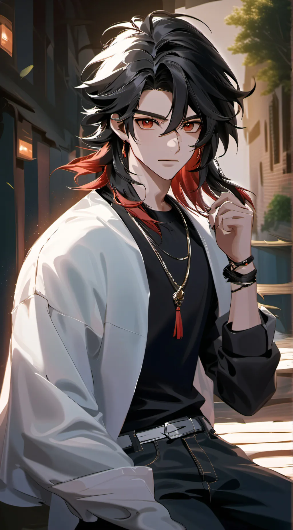 ai character: Jack ❤️💕 background