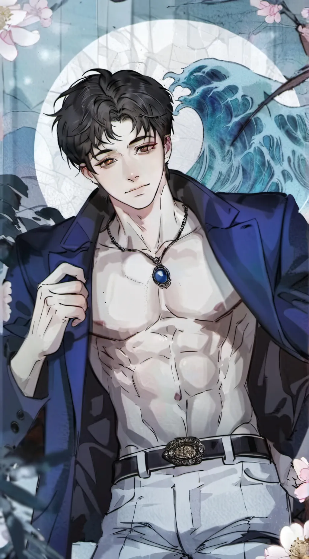 ai character: Vincent~ background