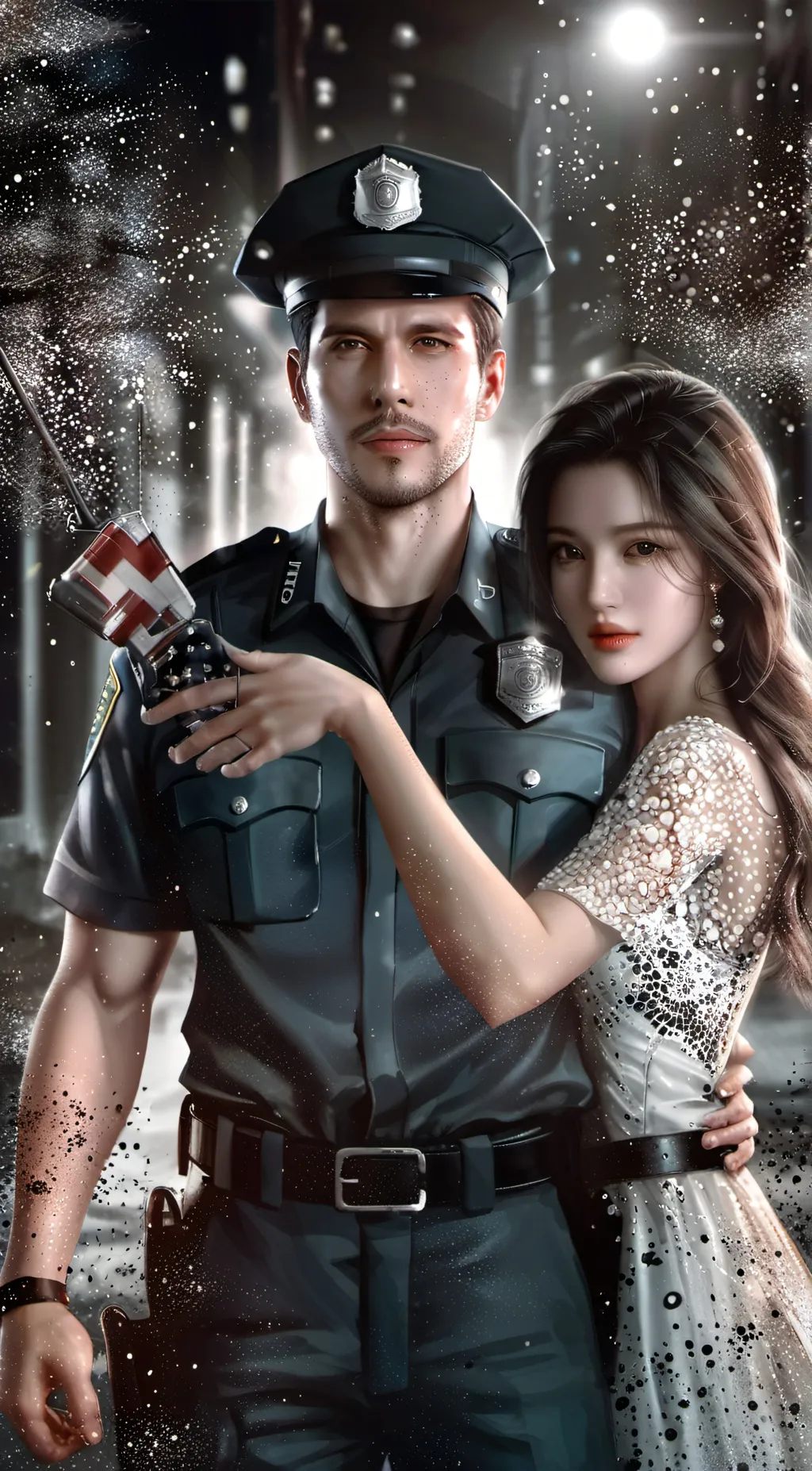 ai character: your husband/a cop background