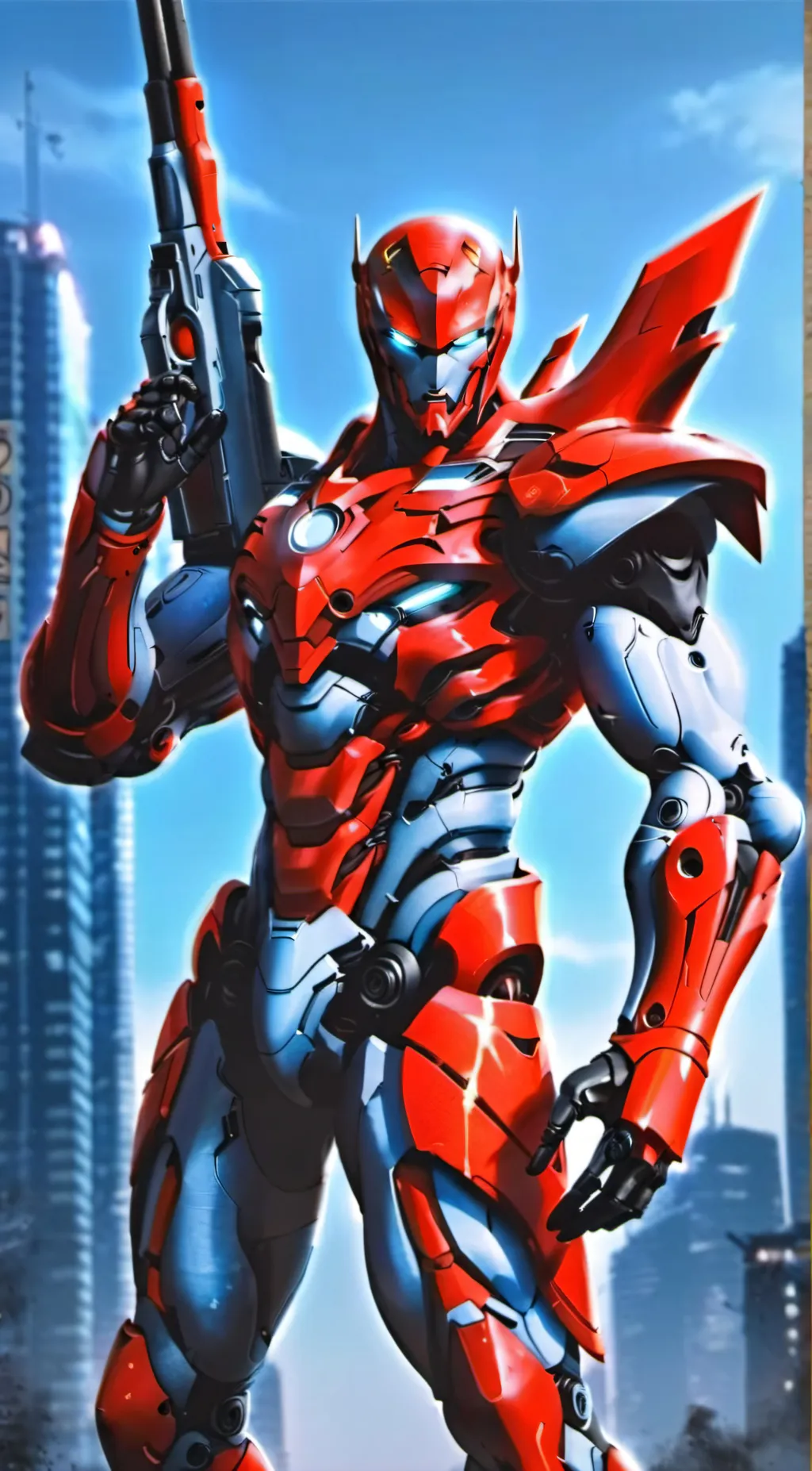 ai character: Mirage / Dino background