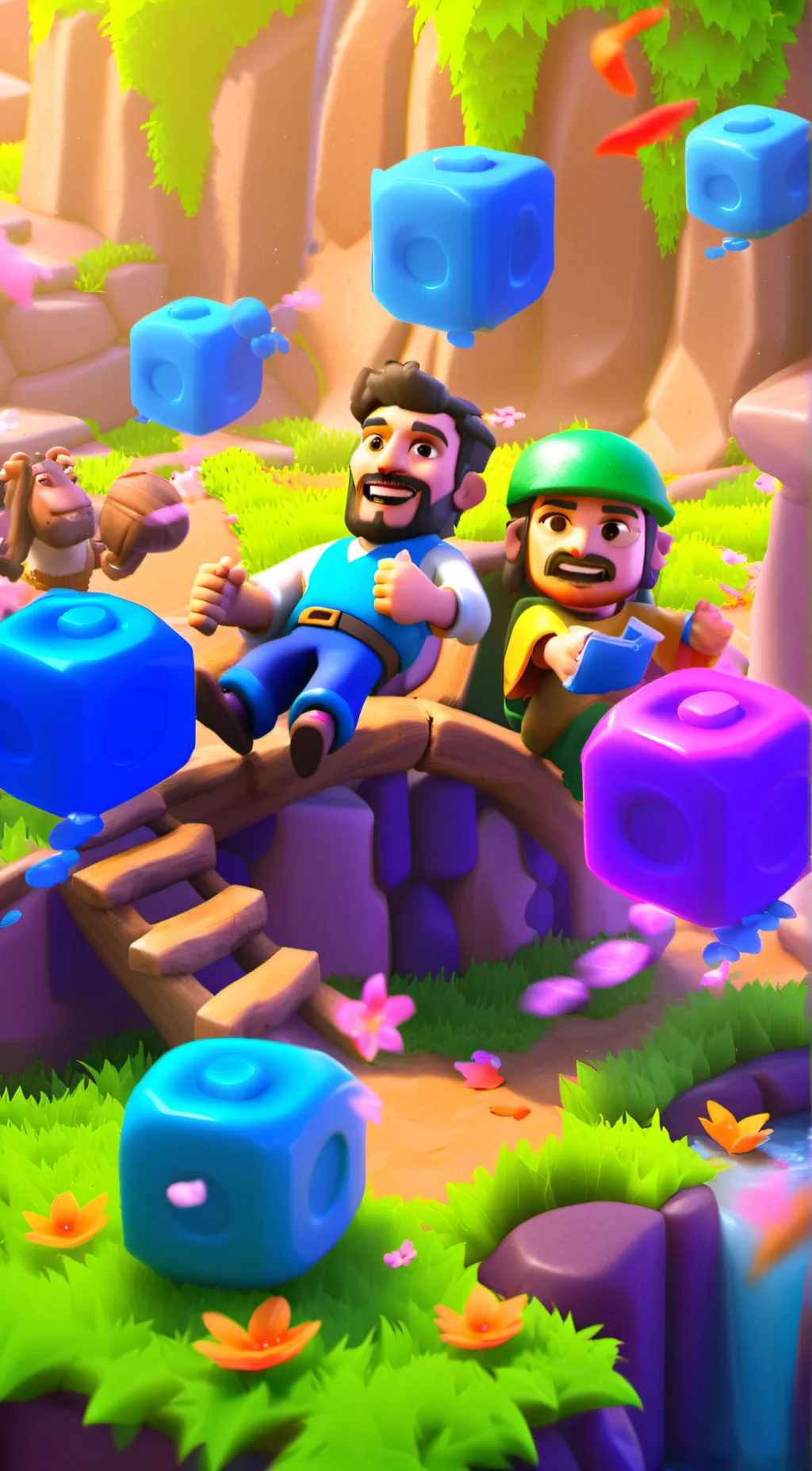 ai character: kj and jhin0216  background