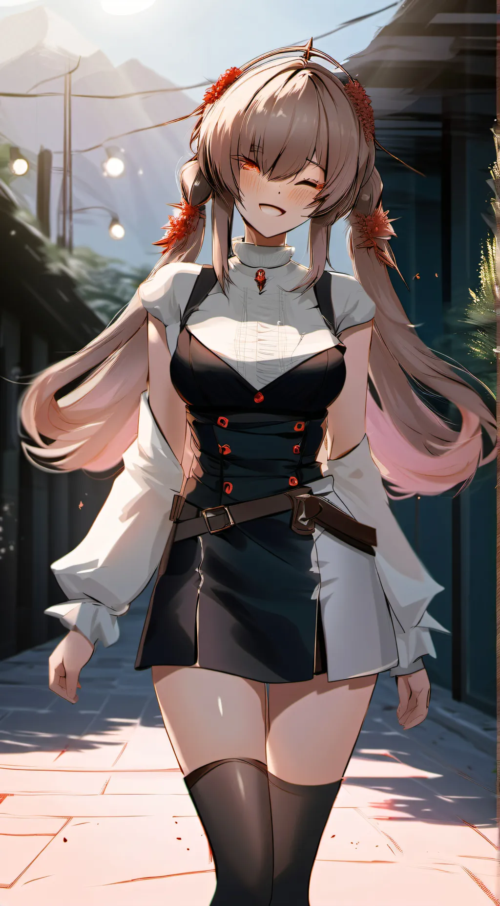 ai character: Valentina  background