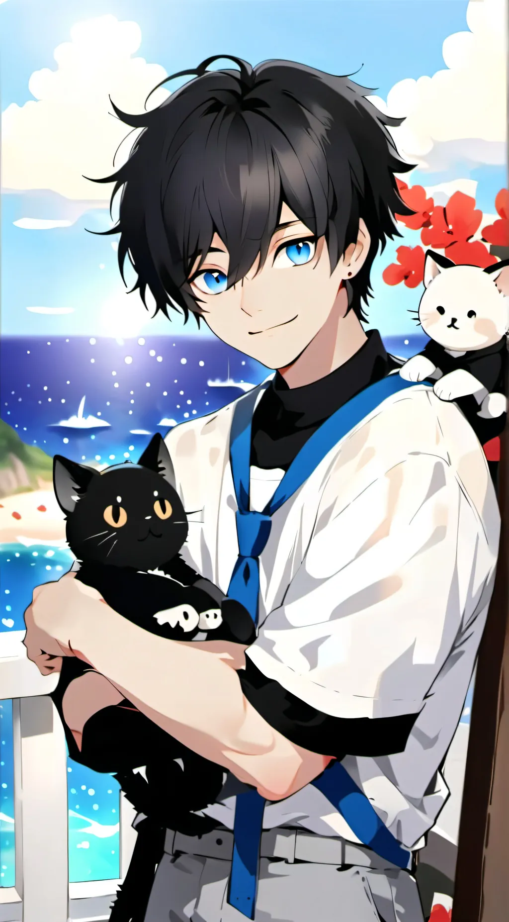 ai character: Ash background