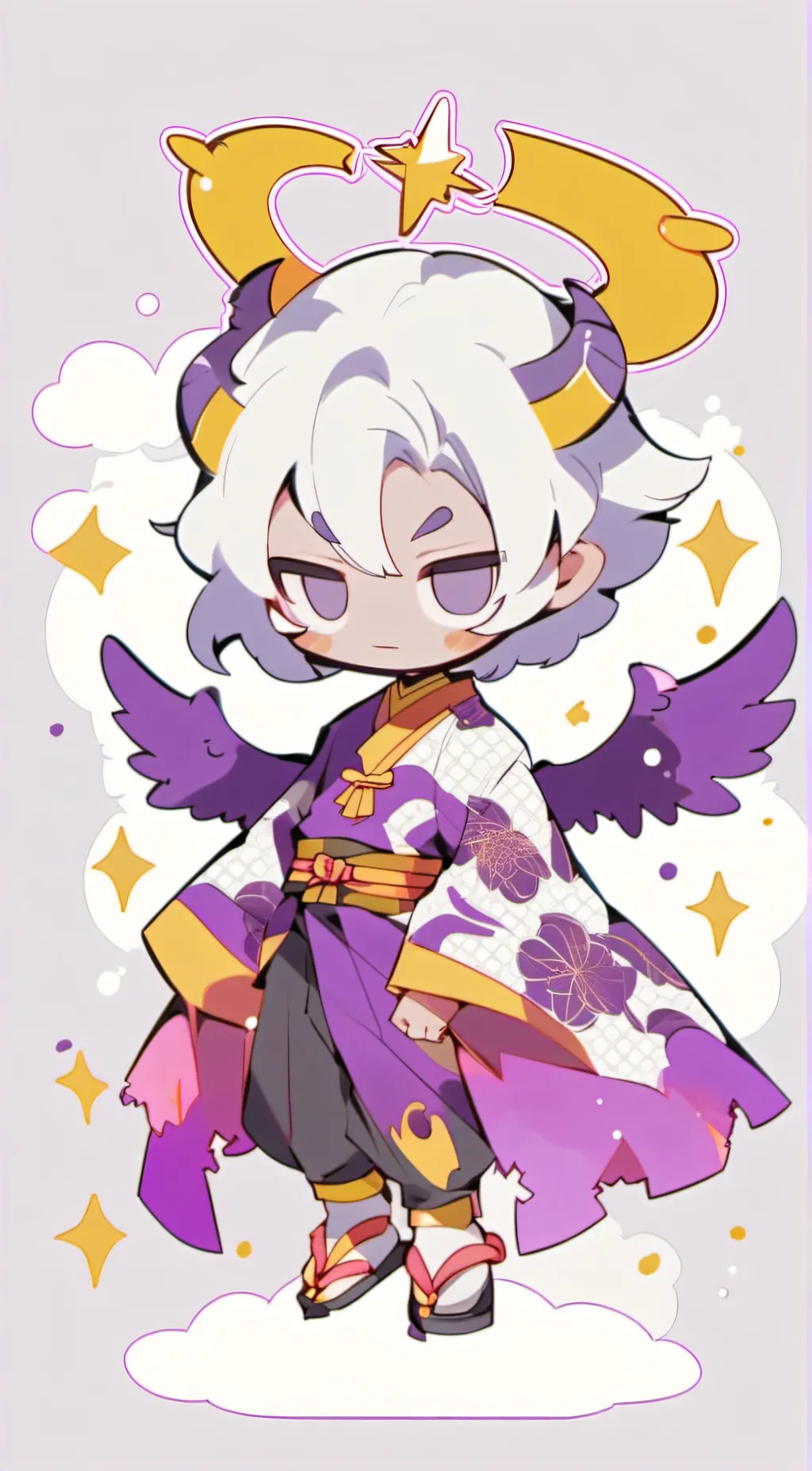 ai character: Azrael (H.H) background