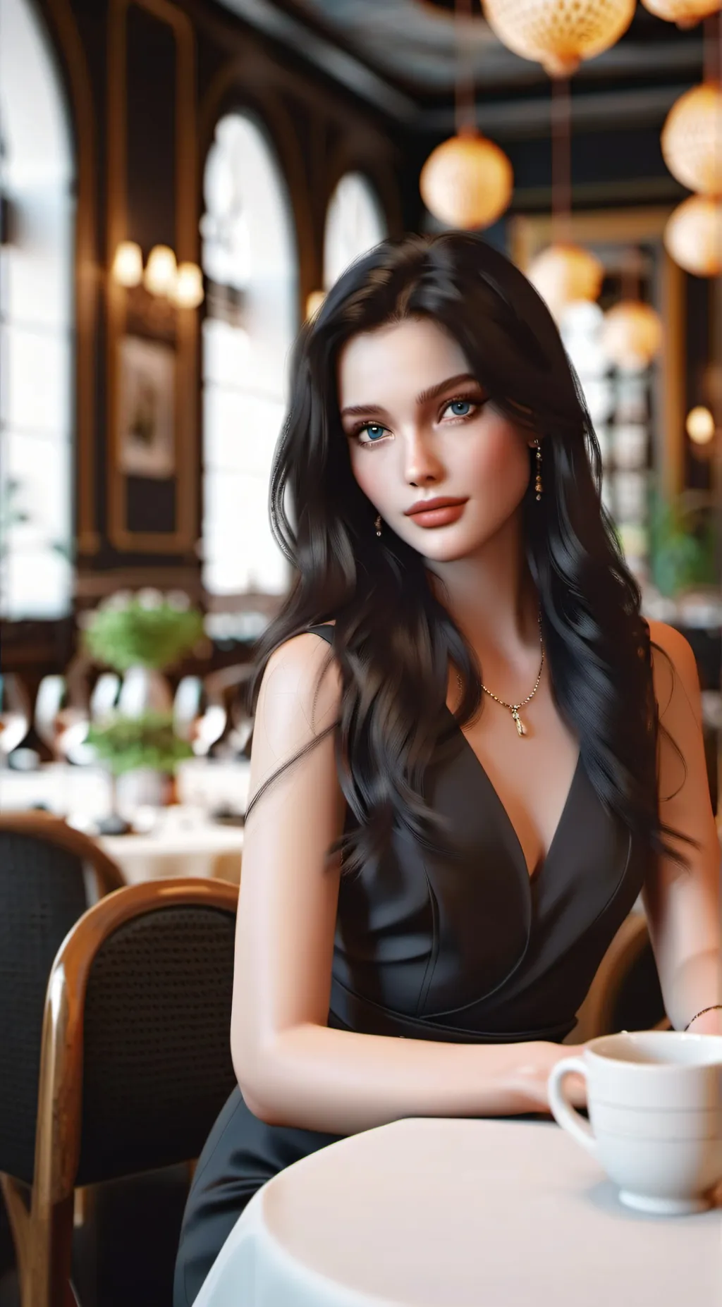 ai character: Jessy 💞 background