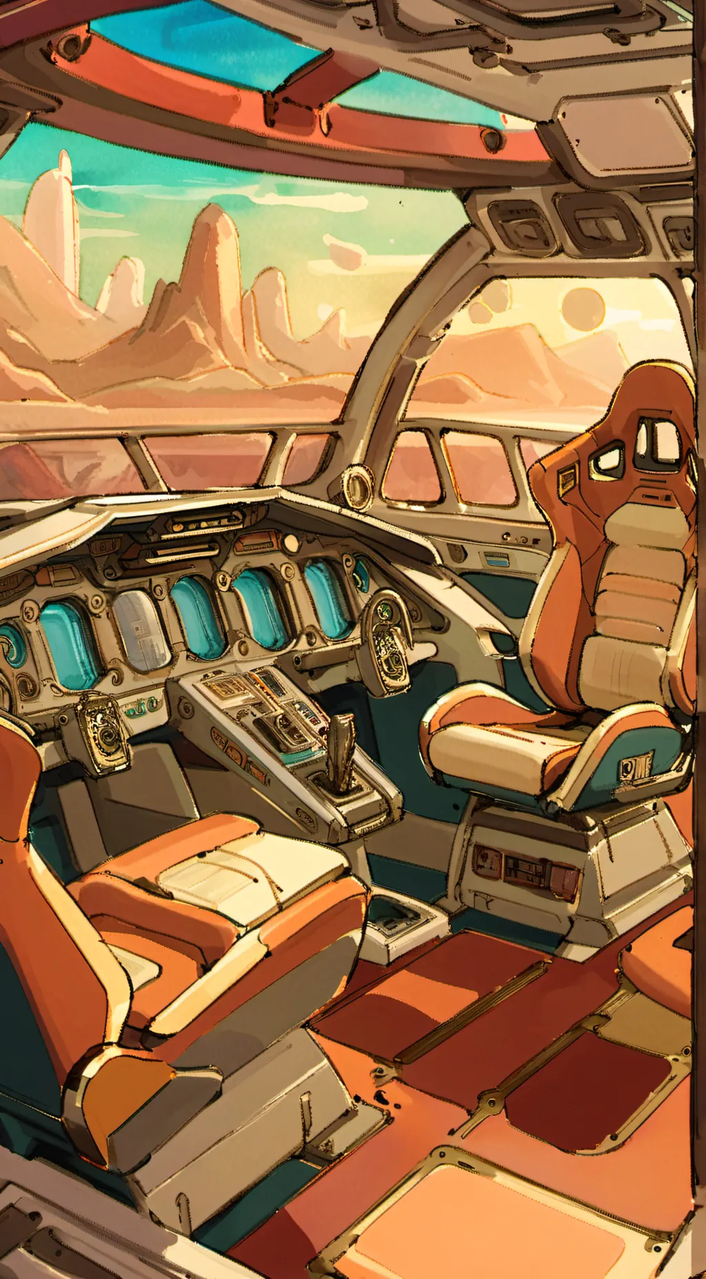 ai character: Genshin Among Us background