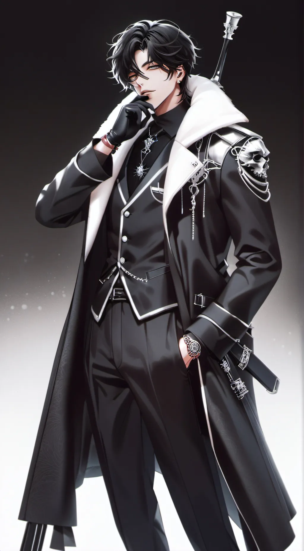 ai character: Carlo F.  background