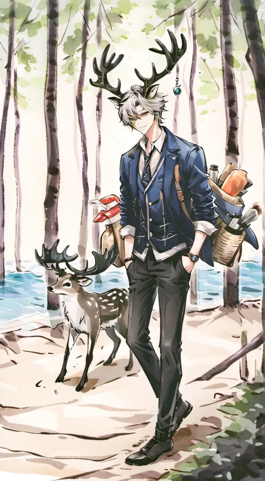 ai character: Noah(Hybrid) background