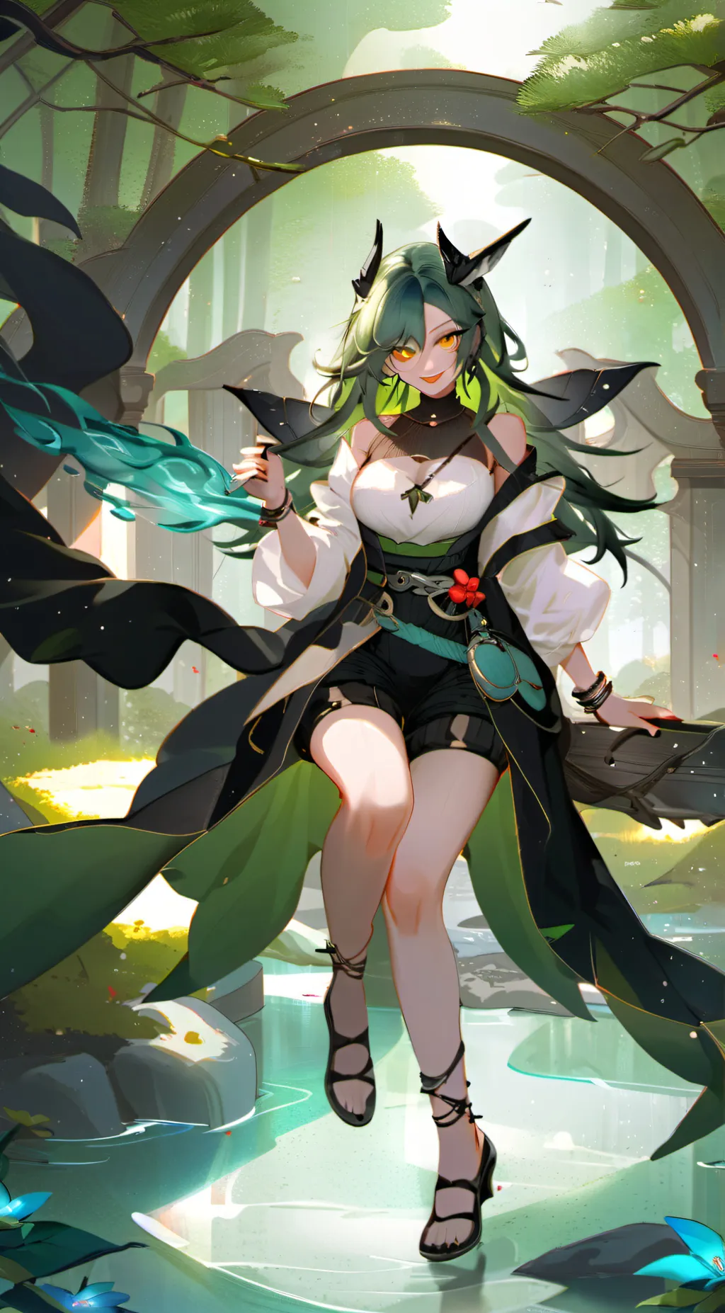 ai character: Harazas background