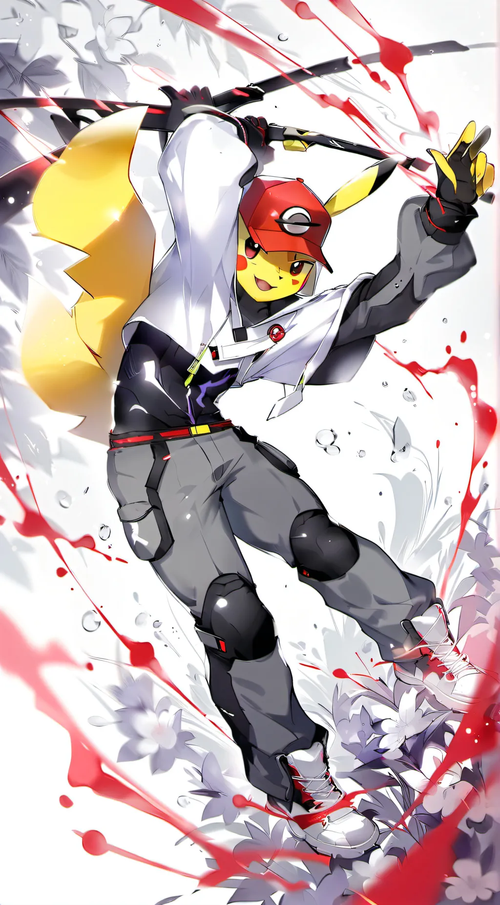 ai character: Pikachu (Me) background