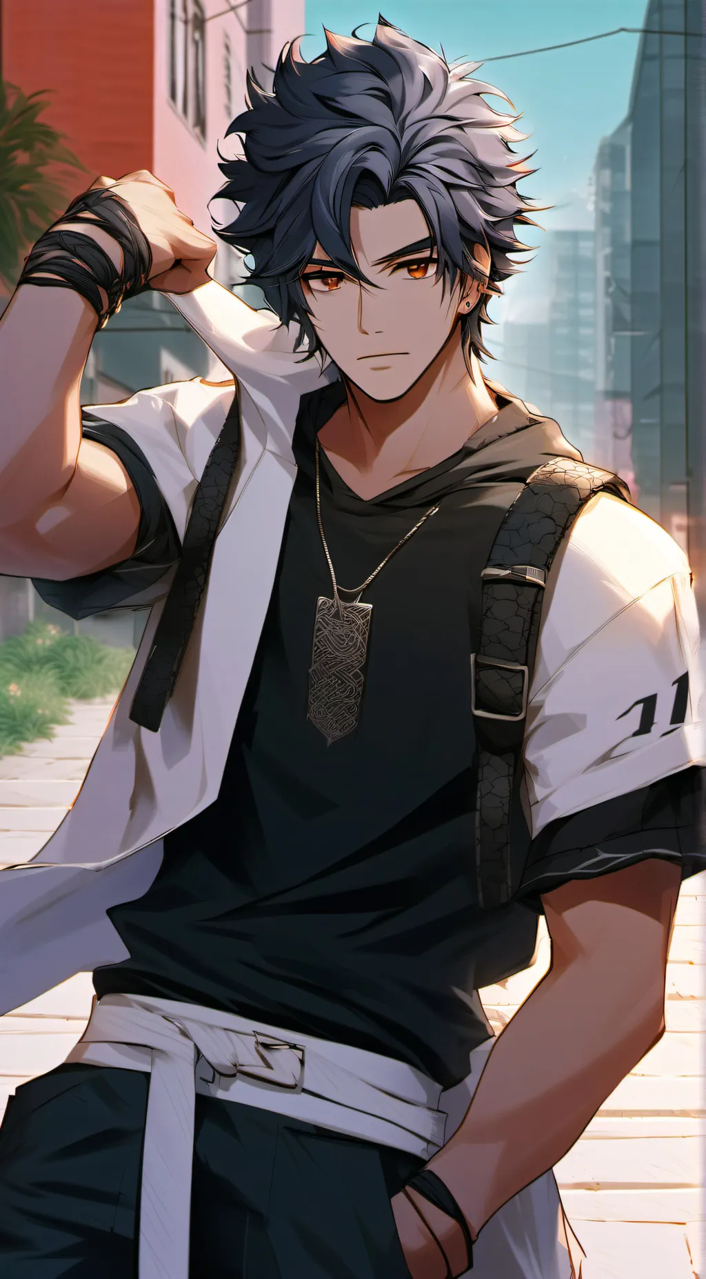 ai character: Khaleb Alliance  background