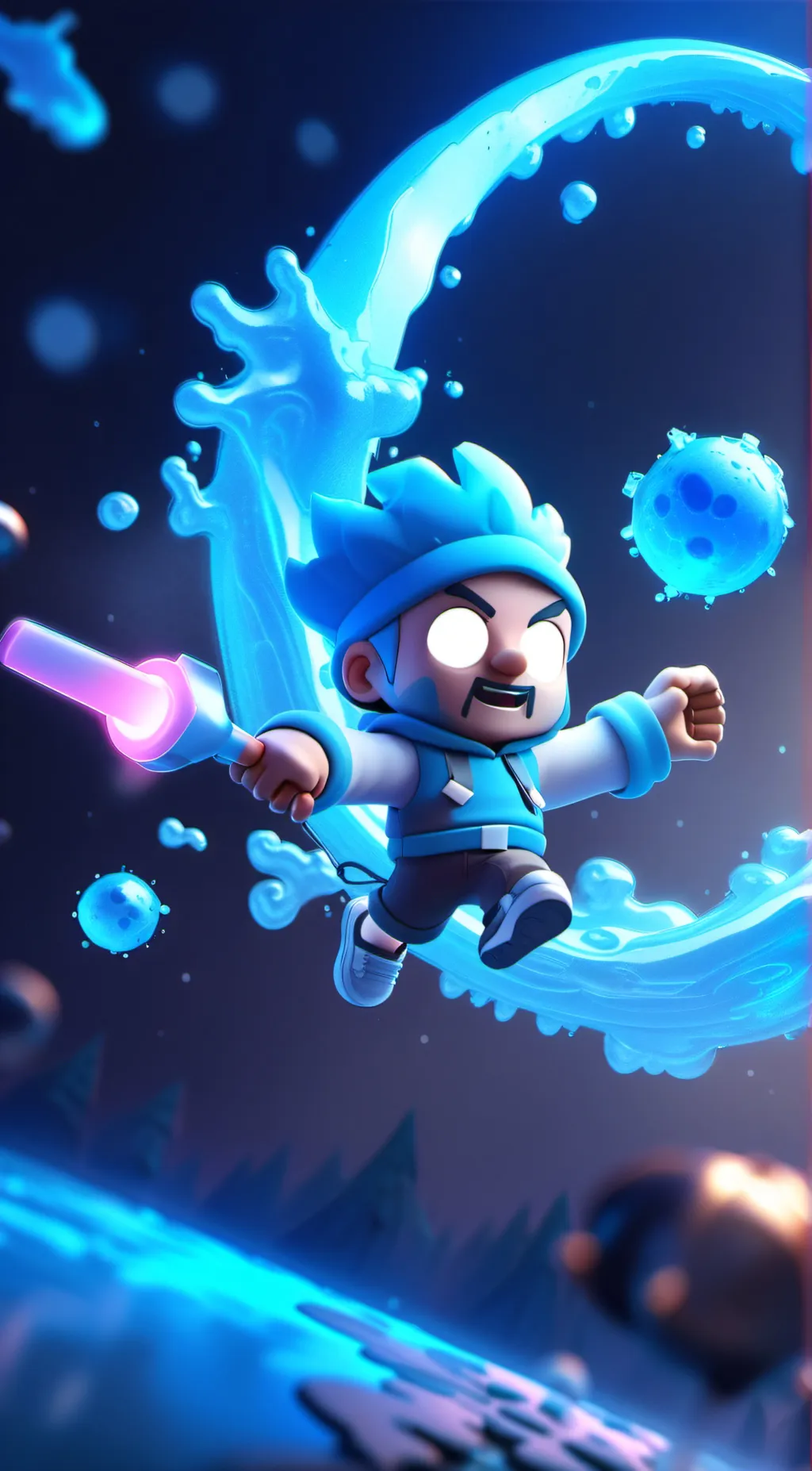 ai character: Ur childhood dream background