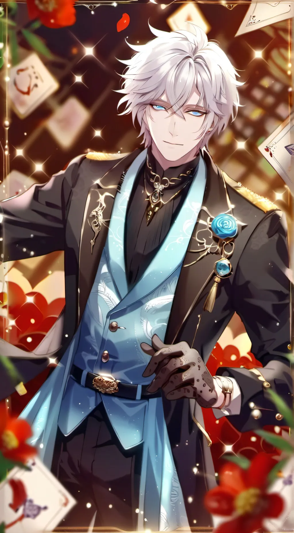 ai character: Satoru Gojo background