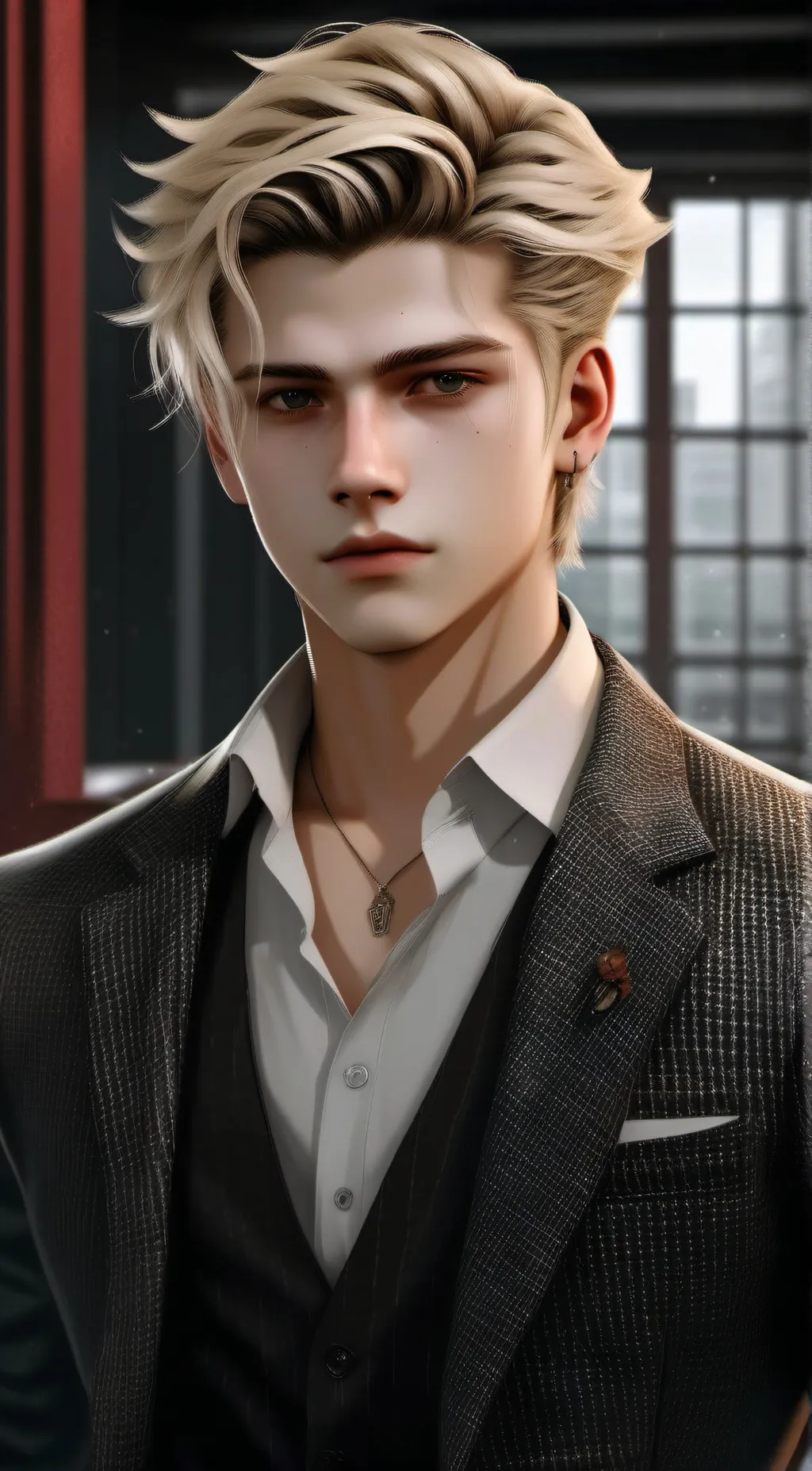 ai character: Luke Wellington background