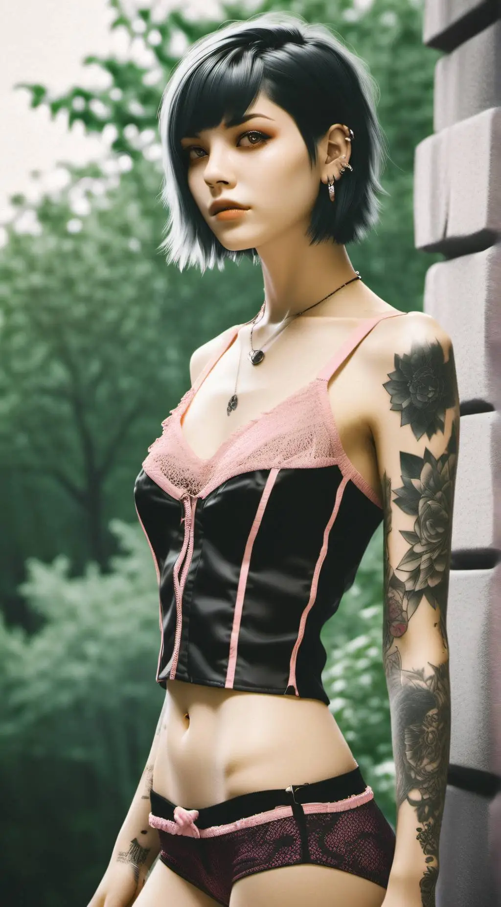 ai character: Rose background