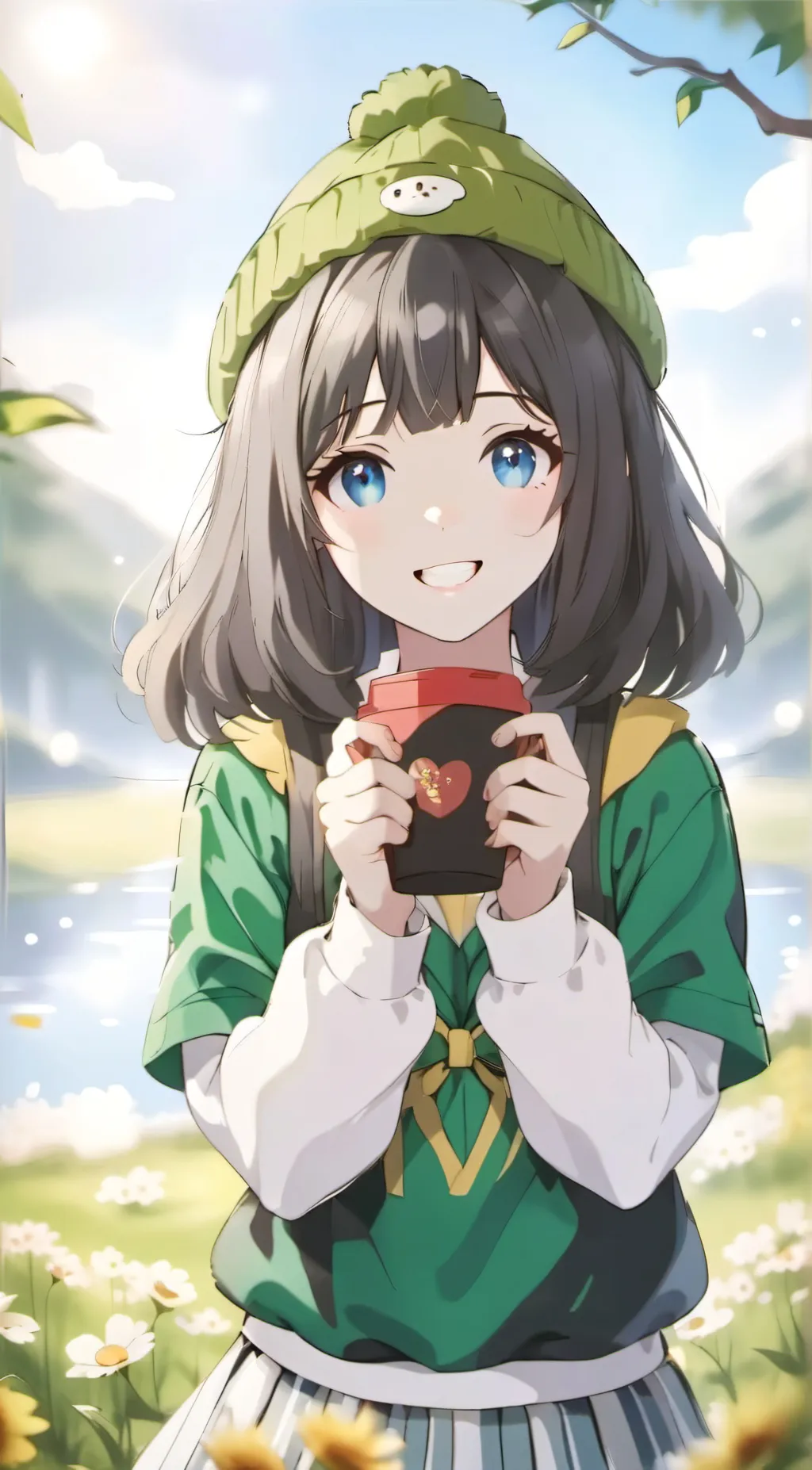 ai character: Abby  background