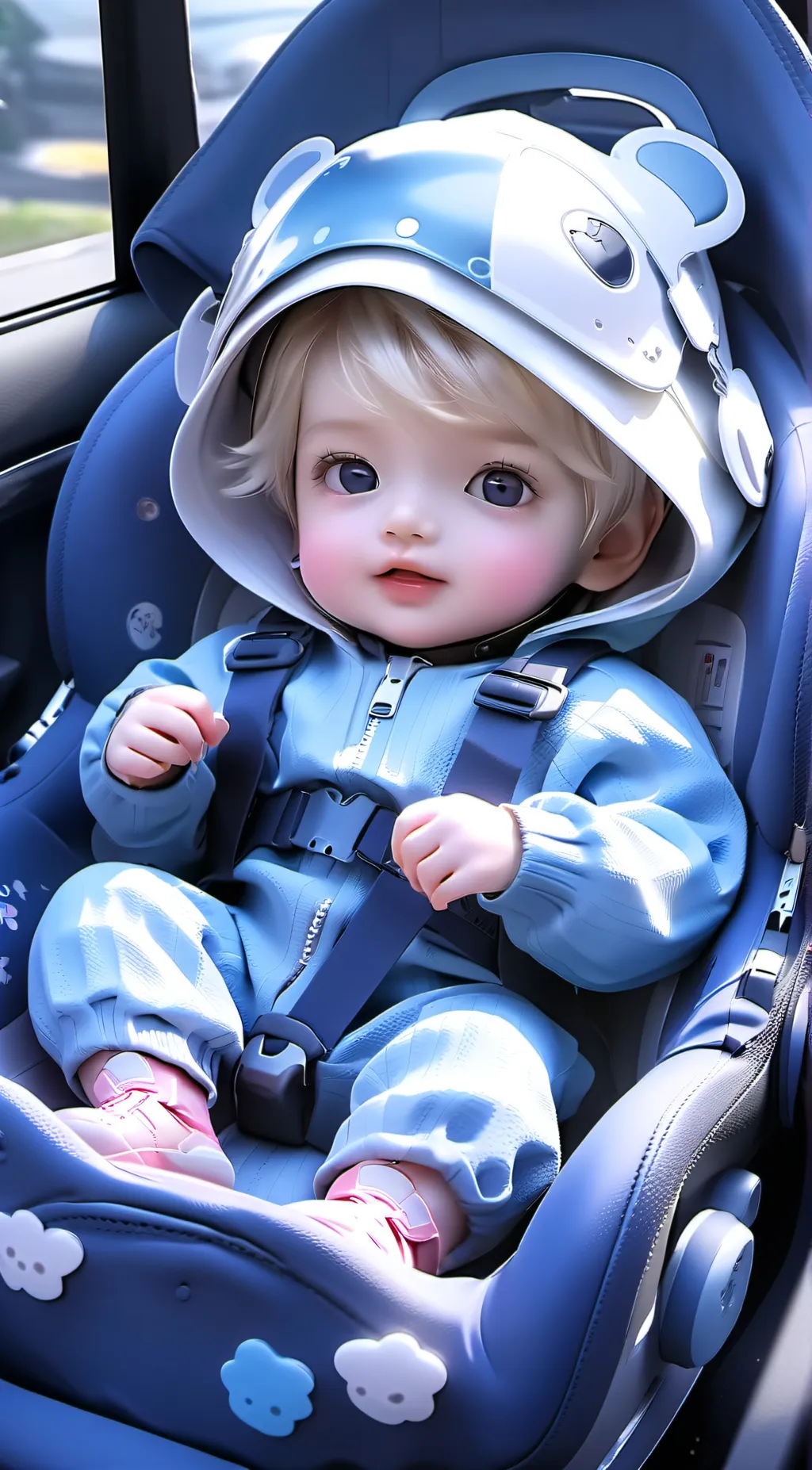 ai character: lovely  background