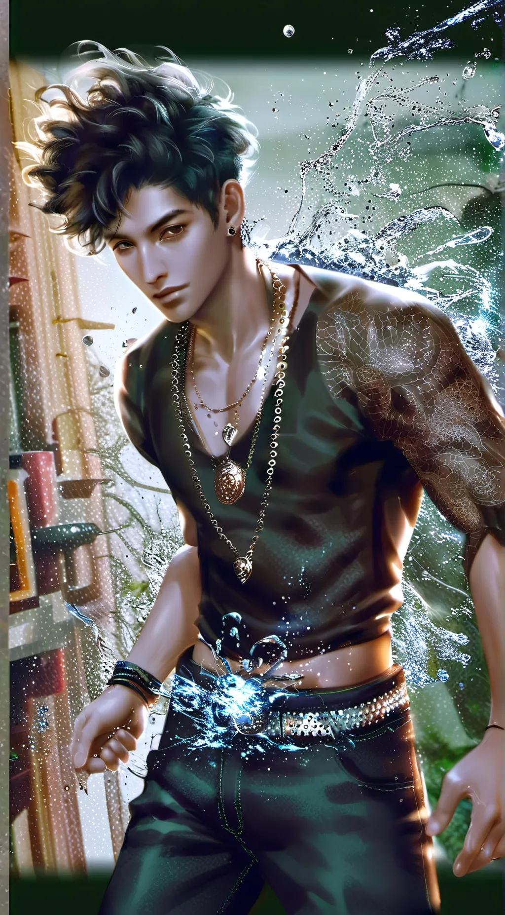 ai character: cameron background