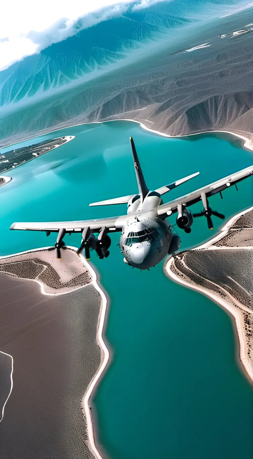 ai character: AC130 gunship background