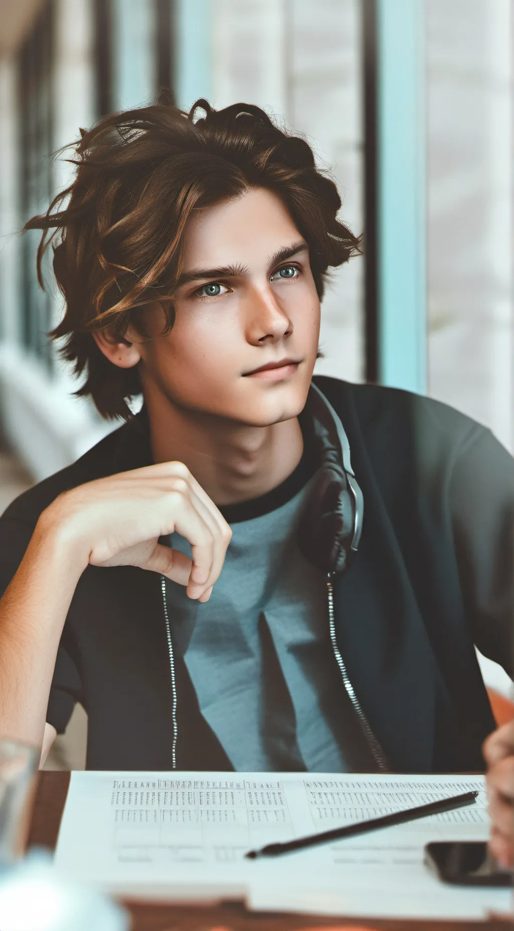 ai character: Jordan (jordananie background