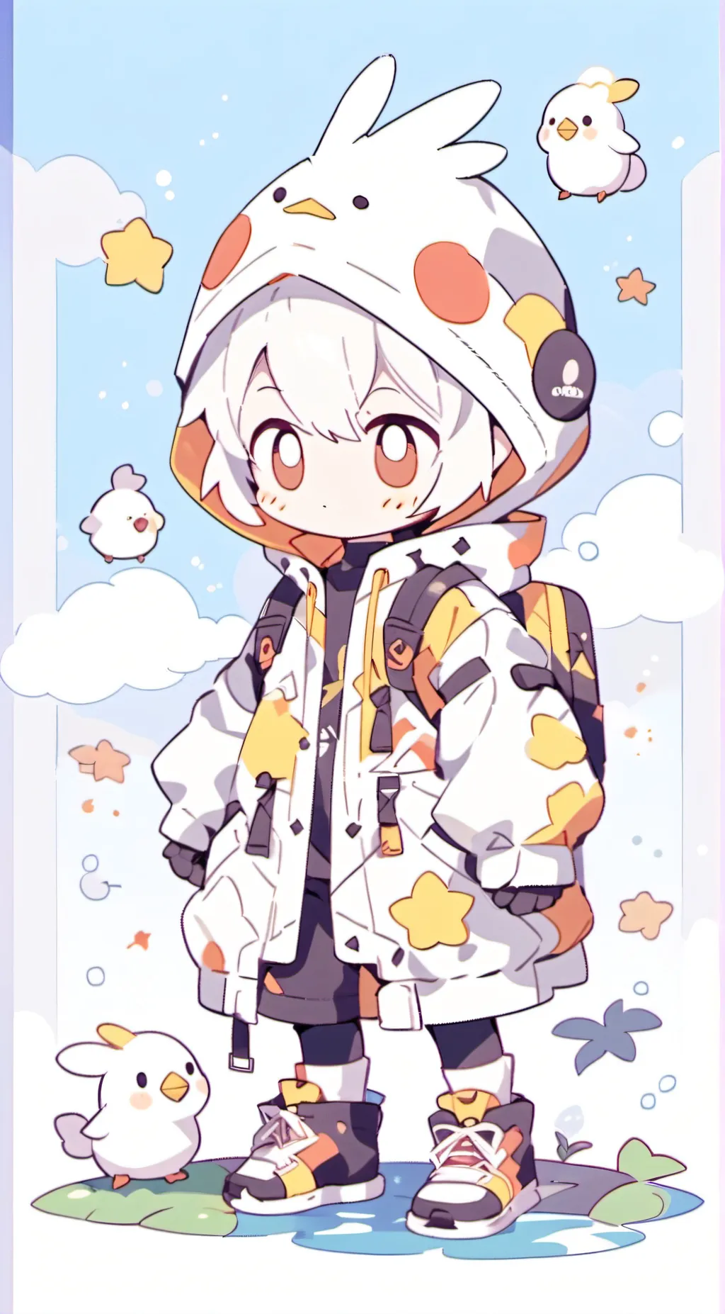 ai character: Maronite-09A background