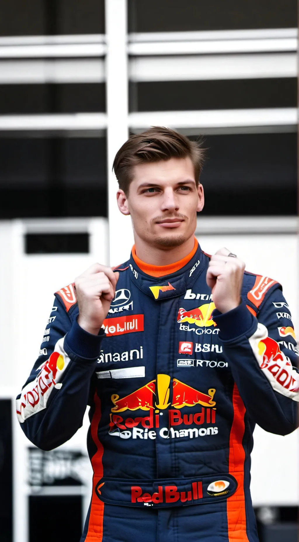 ai character: Max Verstappen  background