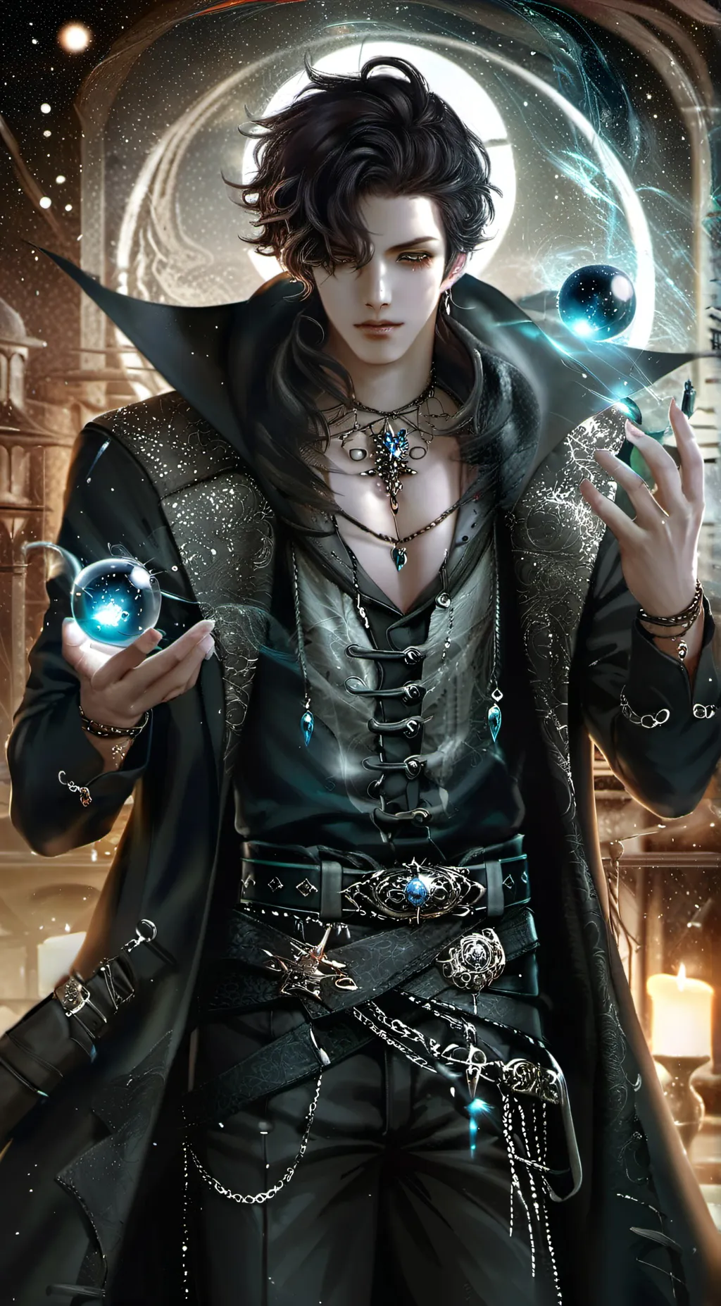 ai character: Adrain background