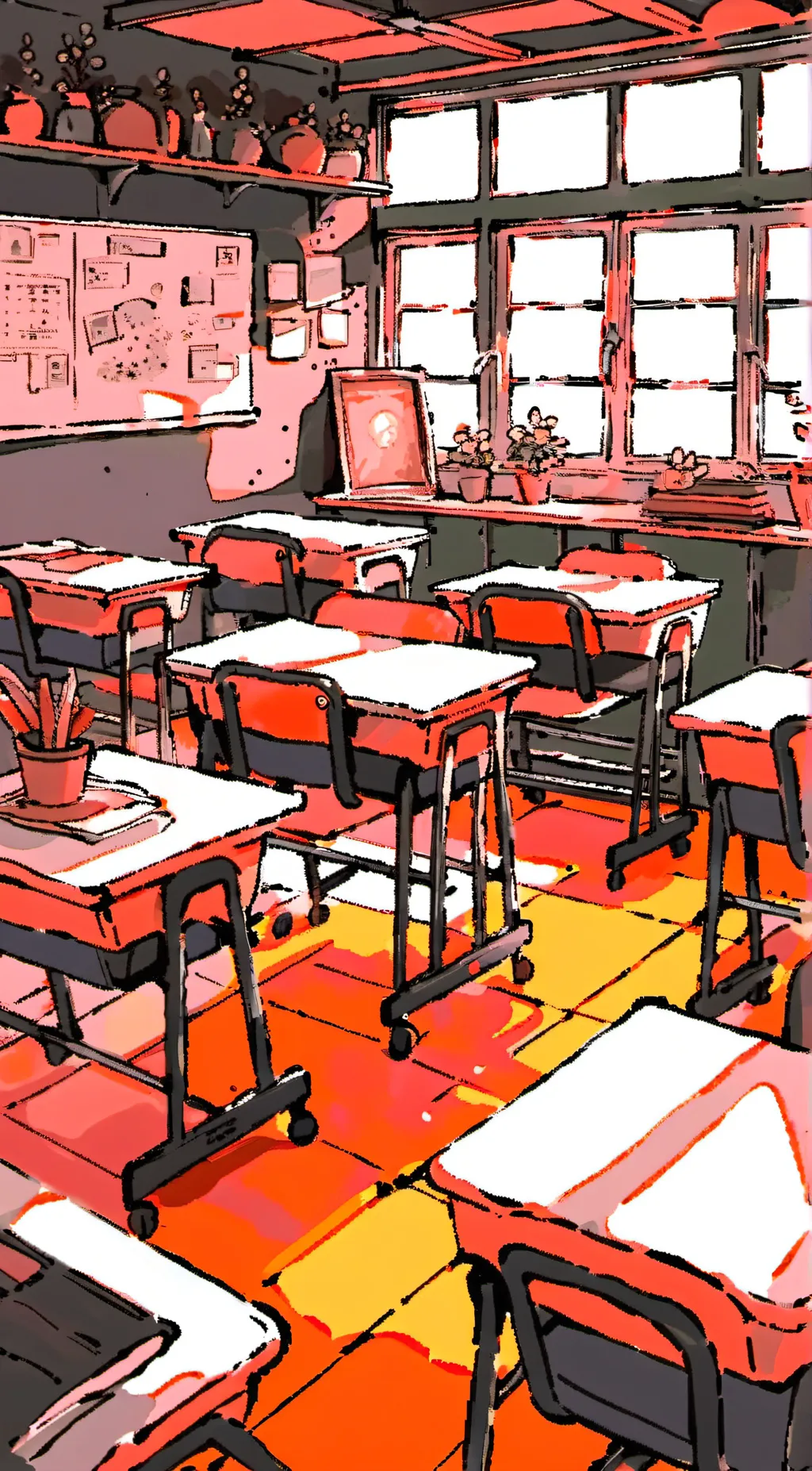 ai character: MHA class1A-sick background