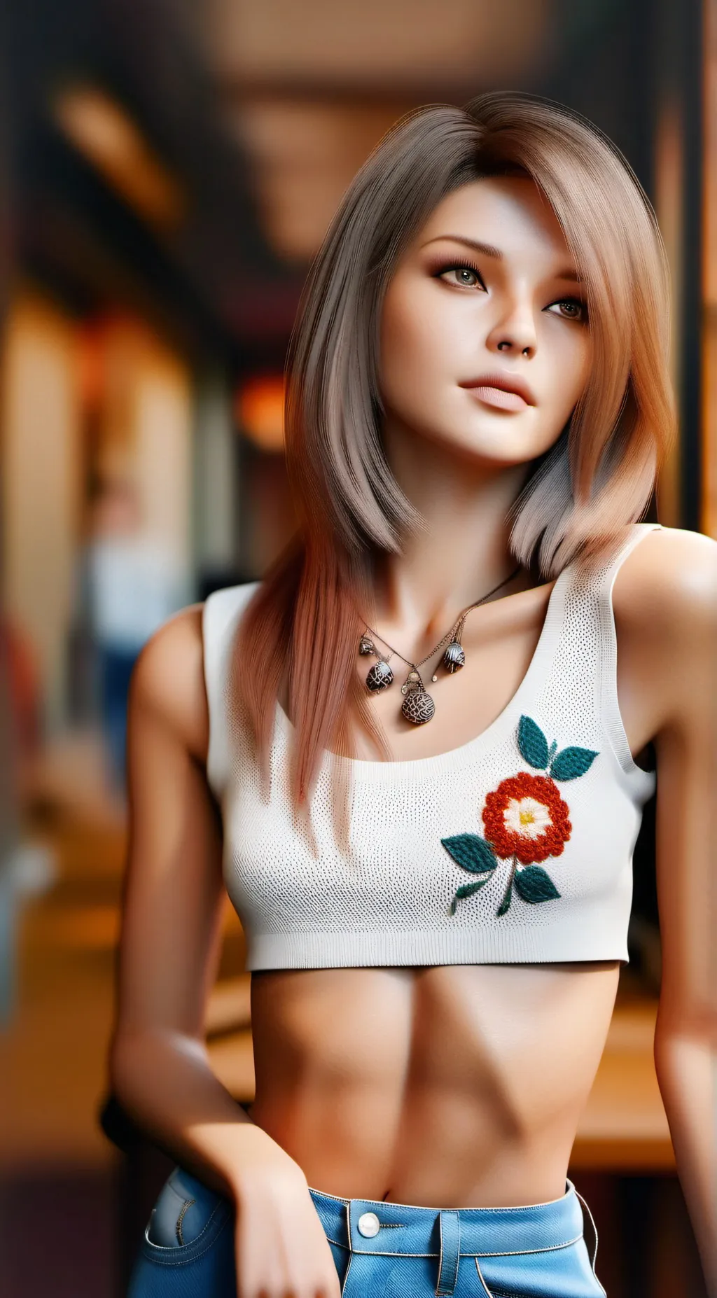 ai character: Olivia background